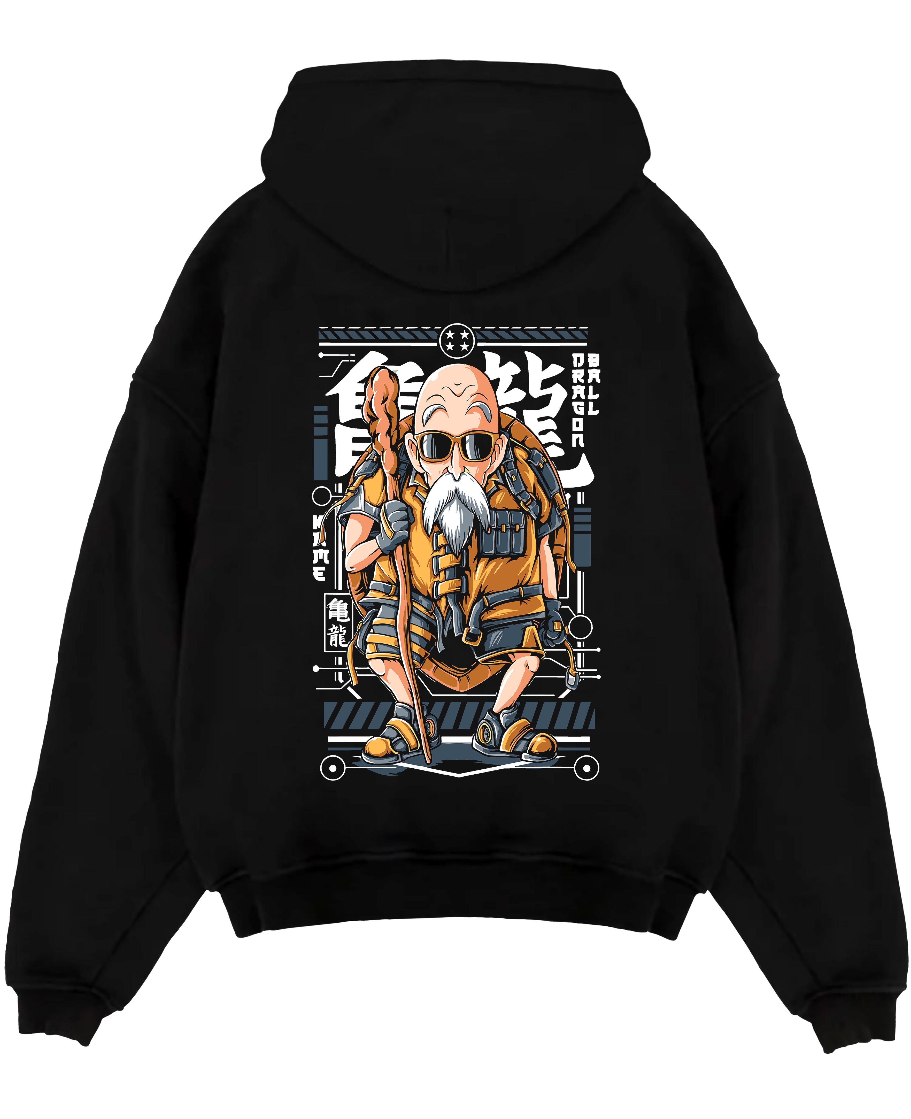 Master Roshi Dragon Ball D.B.Z Anime Inspired Unique Sweatshirt Over