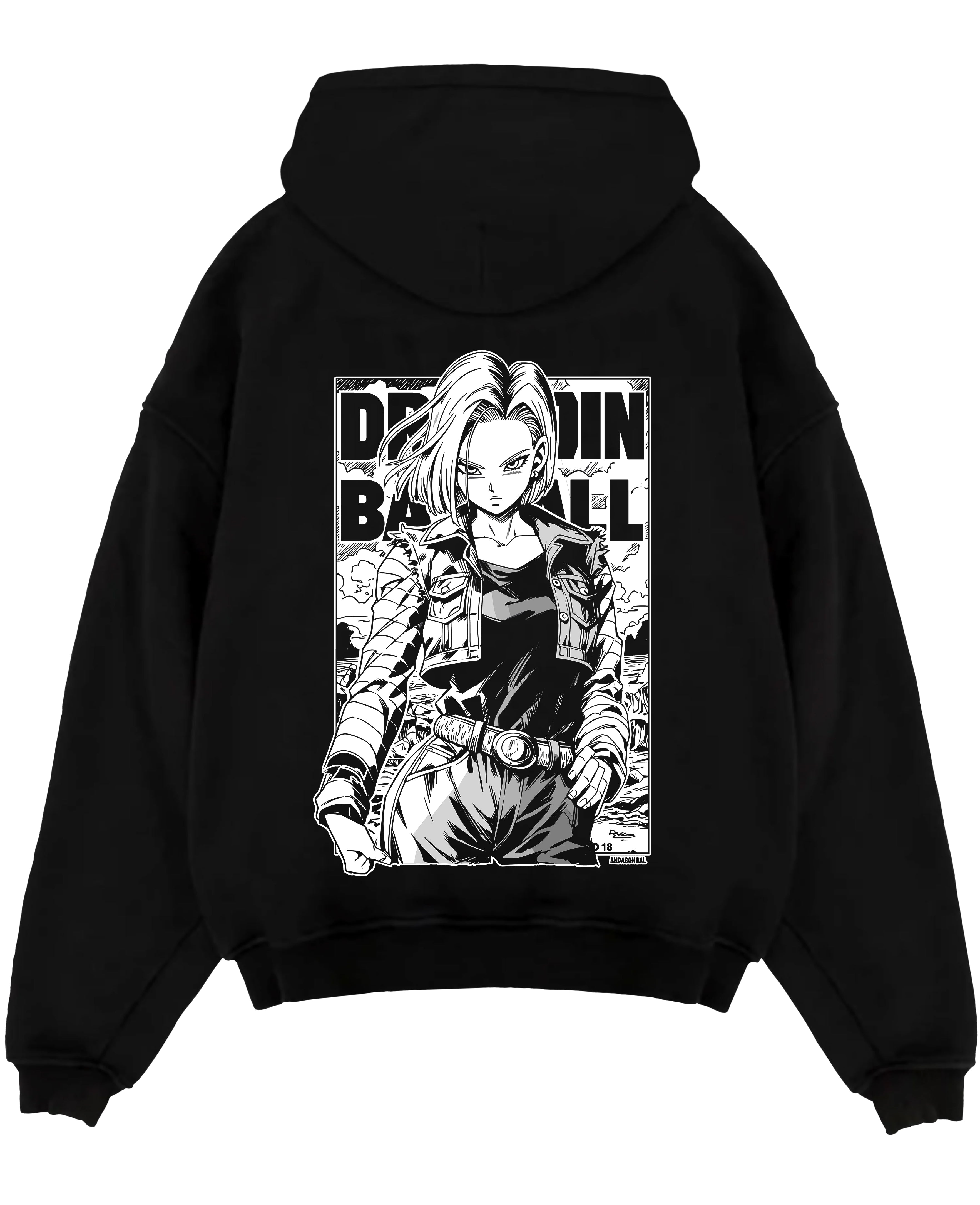 Android 18 Krillin's wife Anime Inspired | Unique Sweatshirt Oversized T-shirt Hoodie