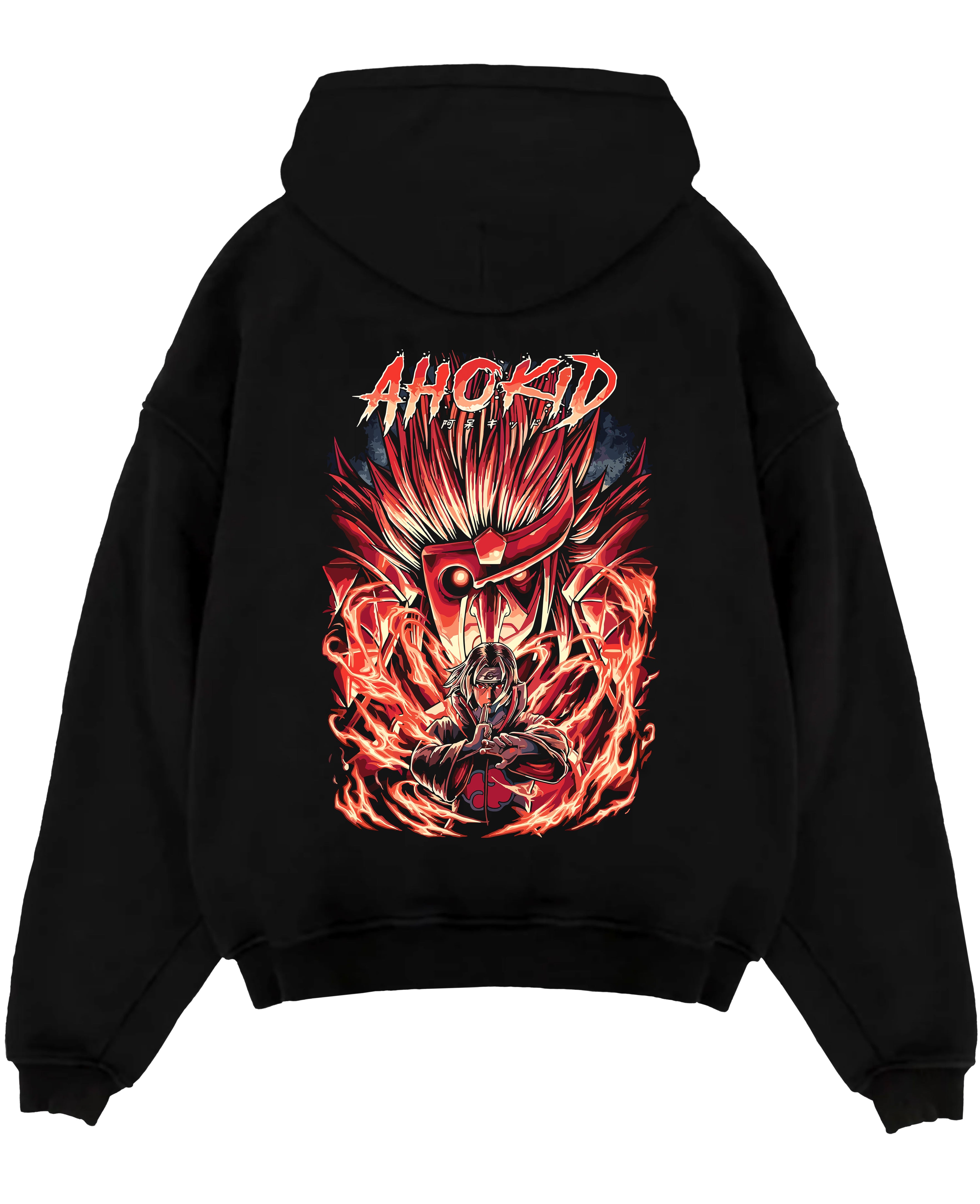 Itachi Uchiha Susanoo Mangekyou Sharingan Anime Inspired | Unique Sweatshirt Oversized T-shirt Hoodie