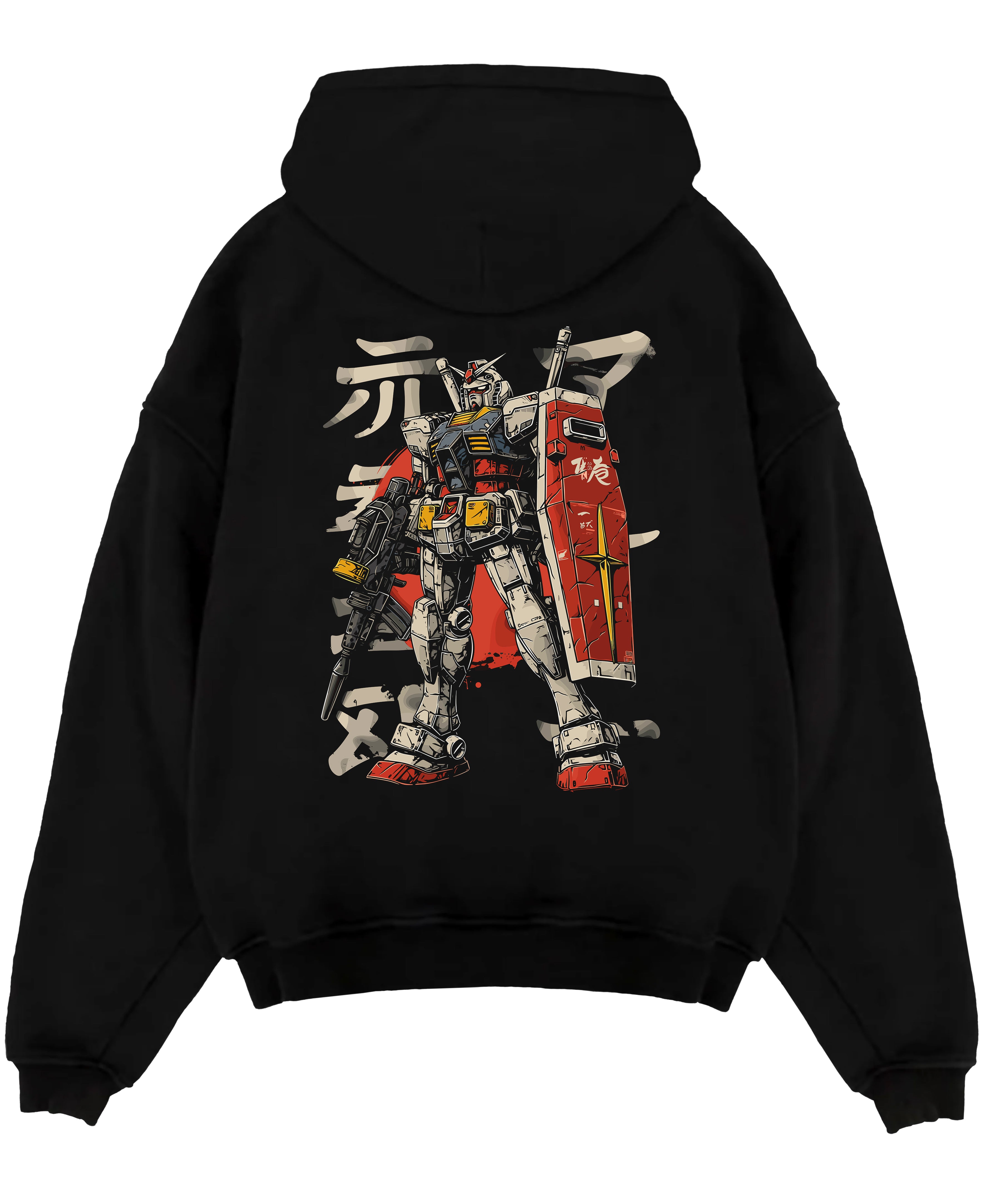 Gundam RX-78-2 Mecha Retro Anime Inspired | Unique Sweatshirt Oversized T-shirt Hoodie