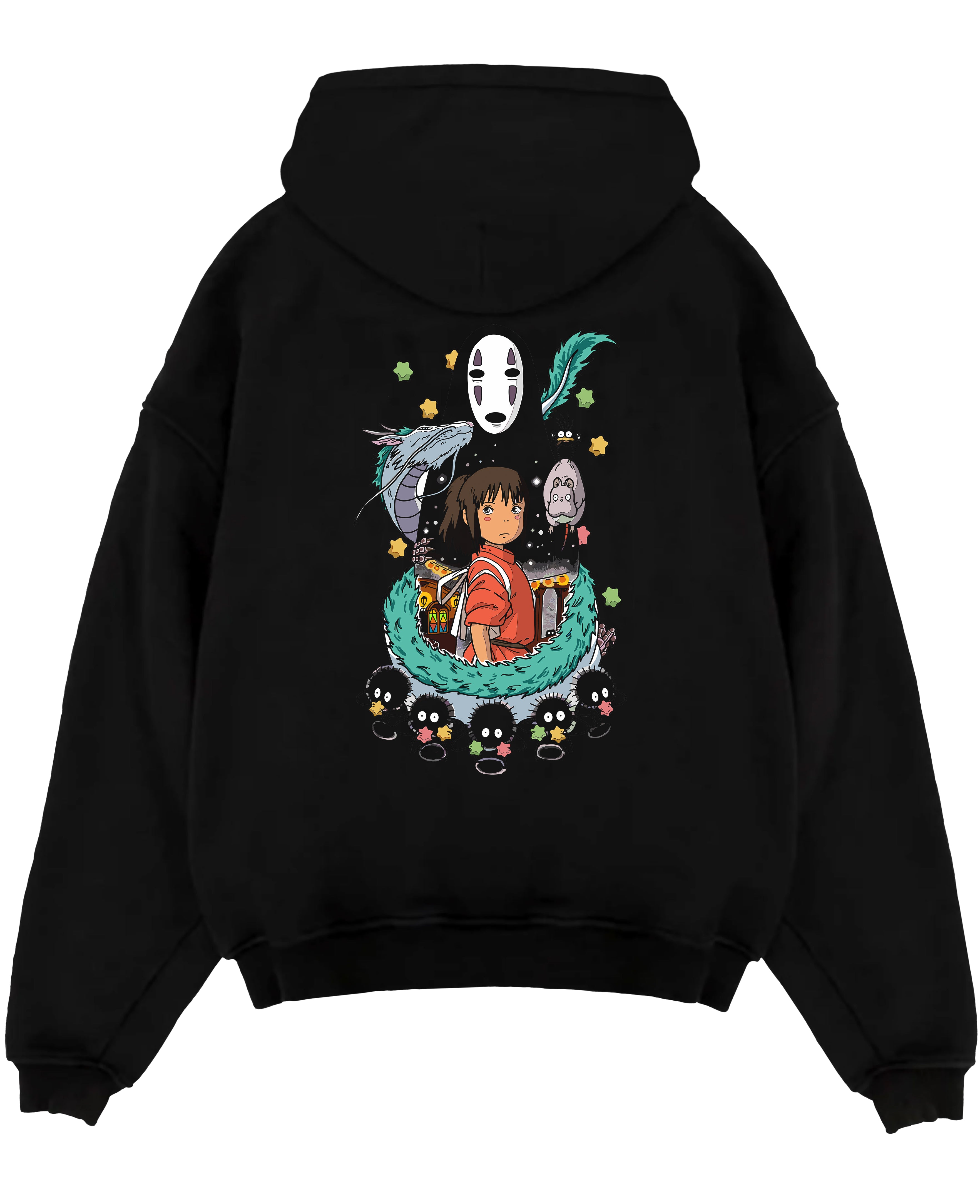 Studio Ghilbi Chihiro & Friends Spirited Away Movie | Unique Sweatshirt Oversized T-shirt Hoodie