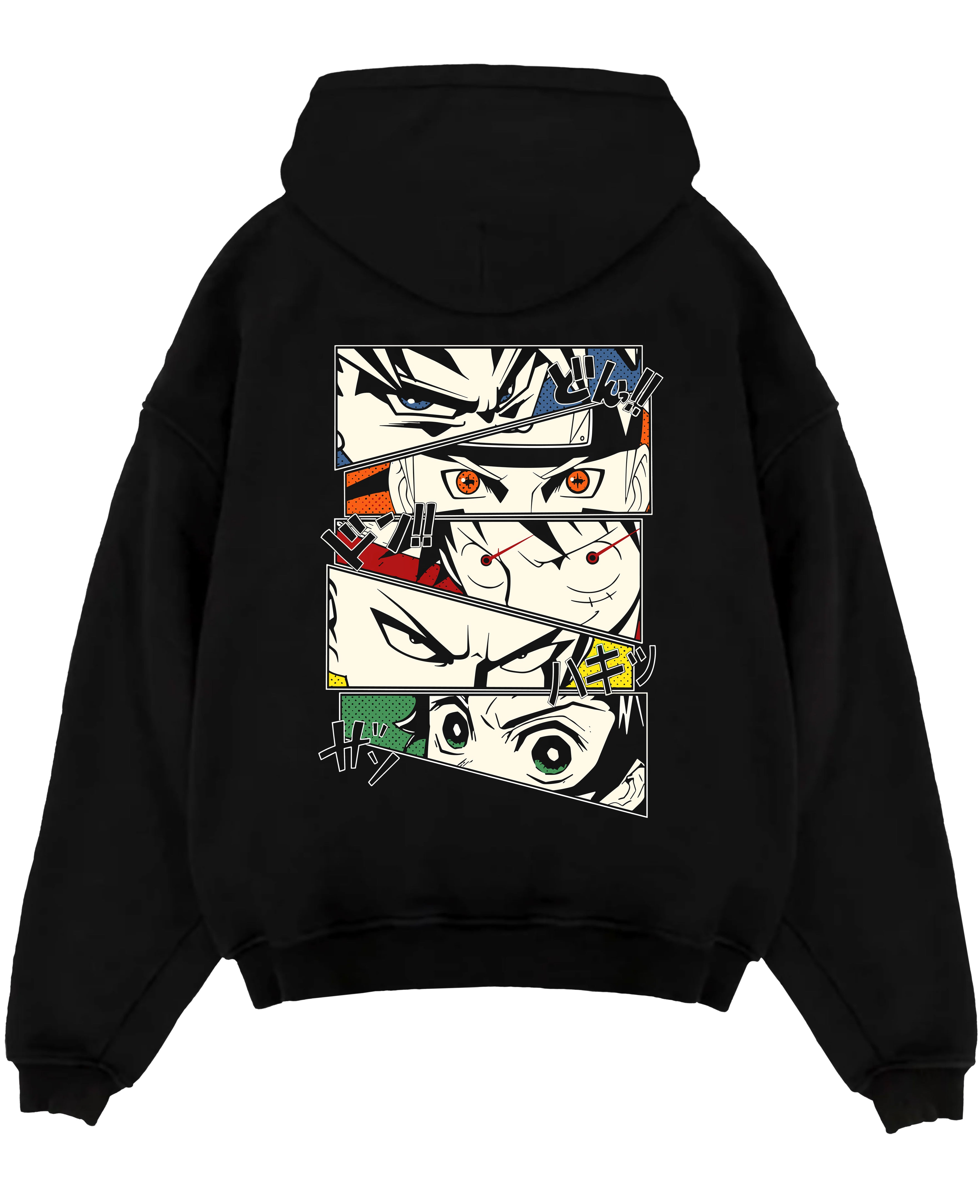 Shonen Anime MC's Anime Heroes Shounen Jump Anime Inspired | Hoodie Sweatshirt Oversized T-shirt