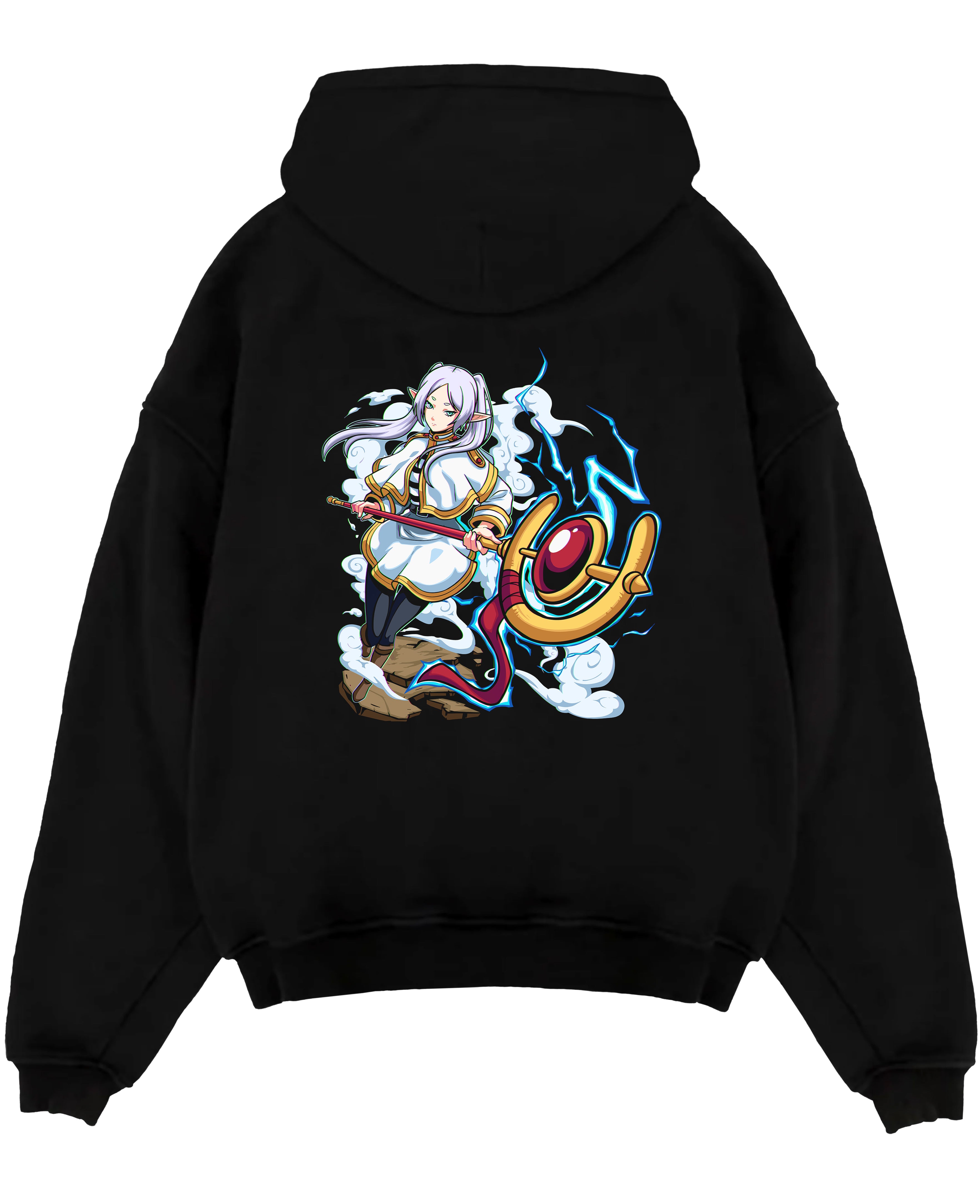 Freiren Elven Mage Beyond Journey's End Anime Inspired | Hoodie Sweatshirt Oversized T-shirt