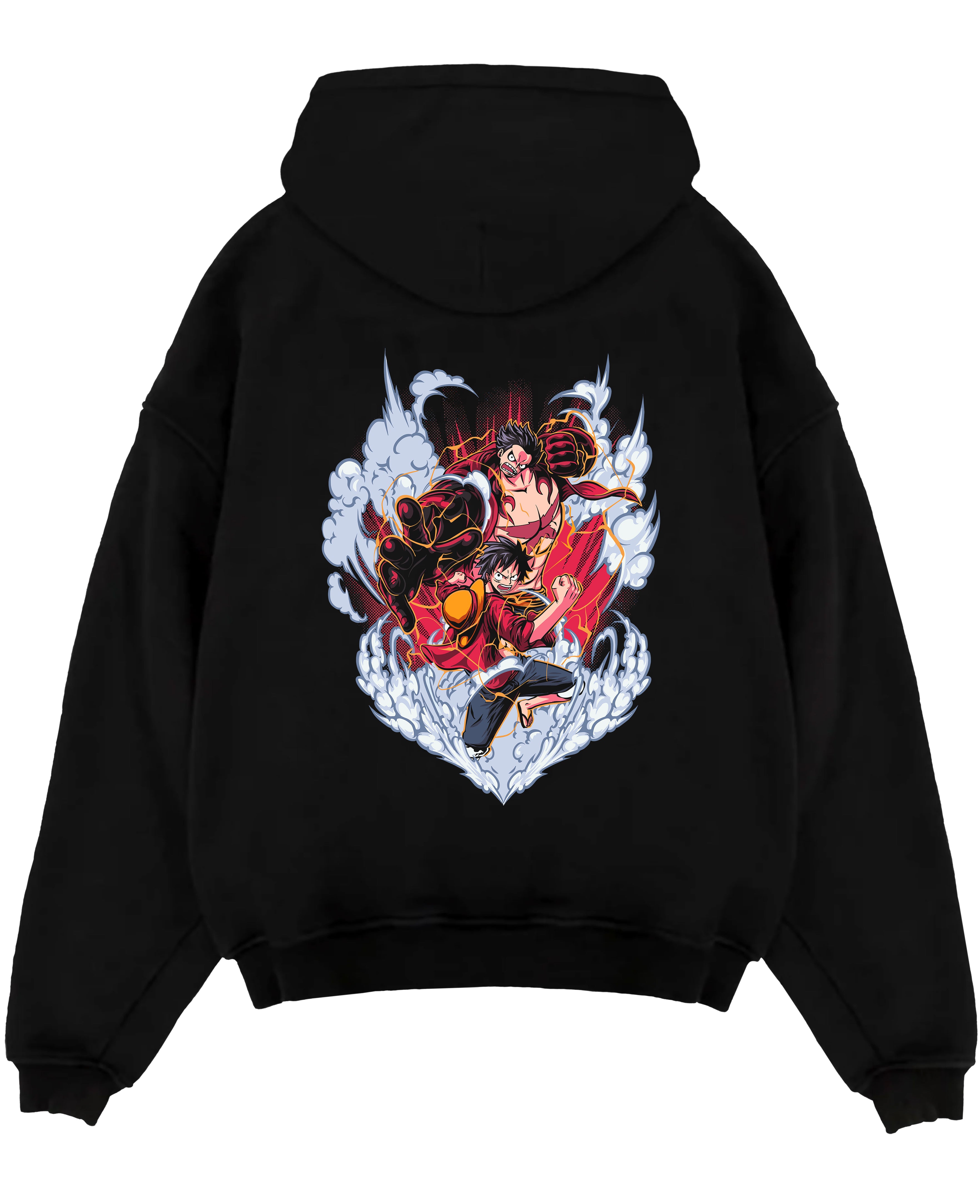 Luffy Gear 4 Bounce Man Strawhat Anime Inspired | Hoodie Sweatshirt Oversized T-shirt