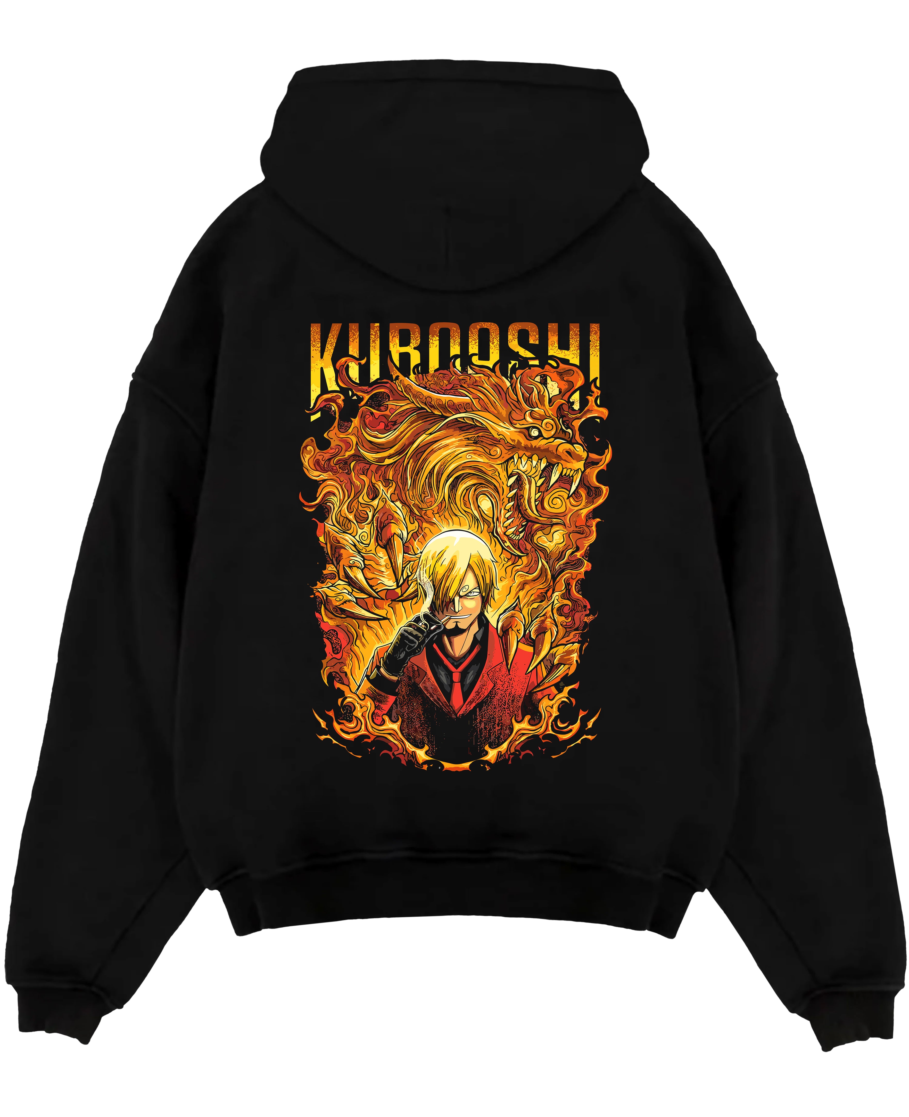 Sanji Vinksmoke Black Leg Kuroashi Strawhat Anime Inspired | Hoodie Sweatshirt Oversized T-shirt