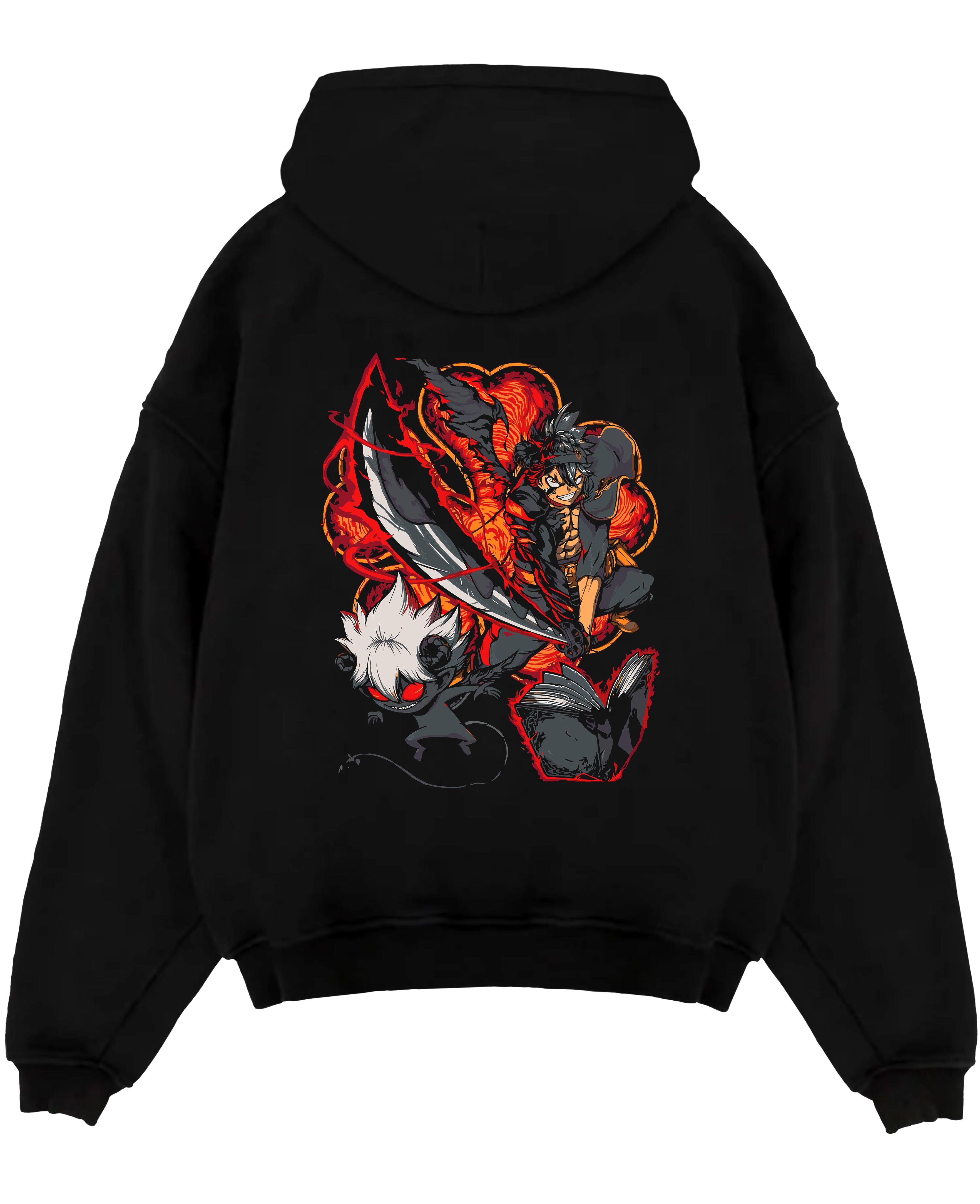 Asta x Liebe Demon Form Black Clover Anime Inspired | Unique Sweatshirt Oversized T-shirt Hoodie