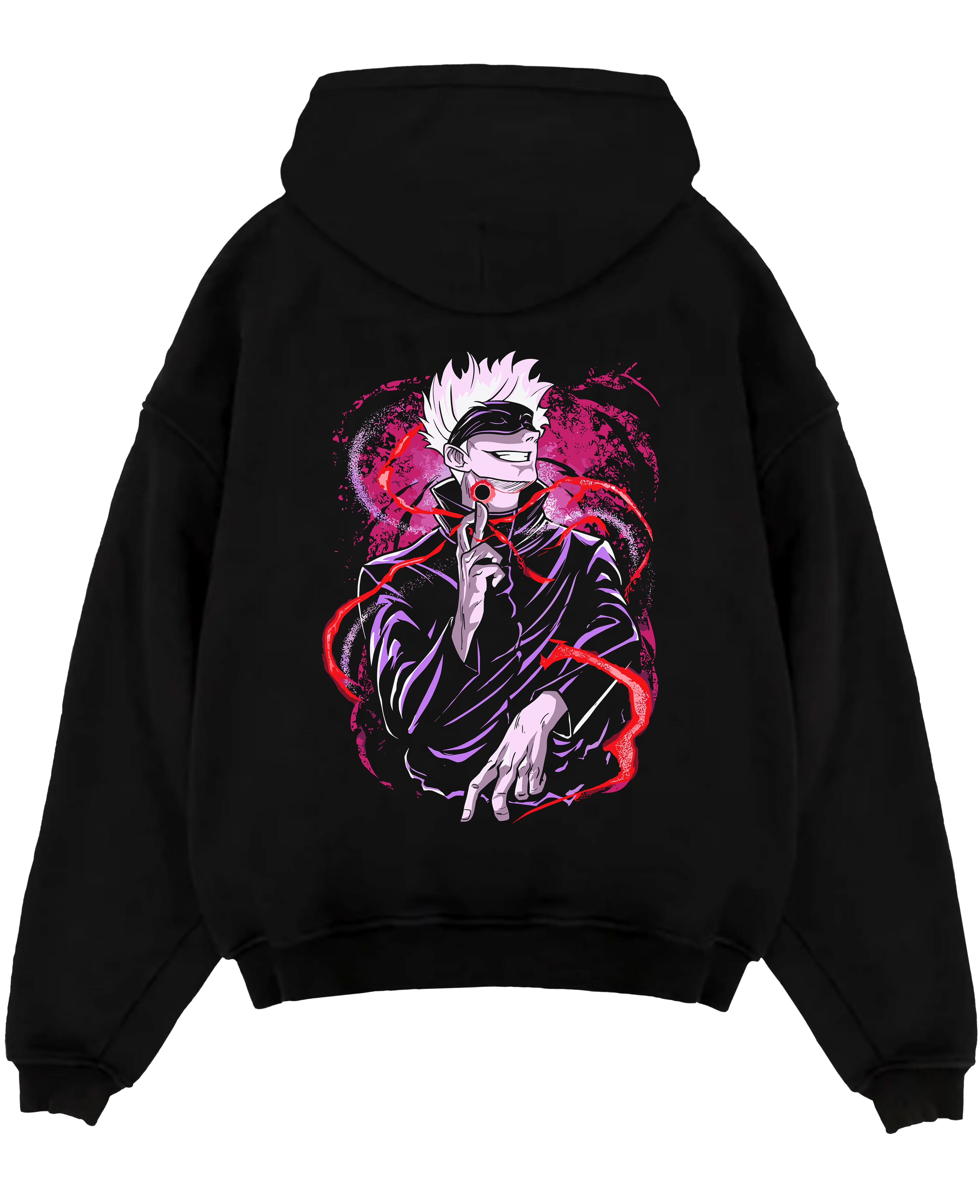 Gojo Satoru jujutsu Hollow Red Kaisen Sorcerer JJK Anime Inspired | Hoodie Sweatshirt Oversized T-shirt