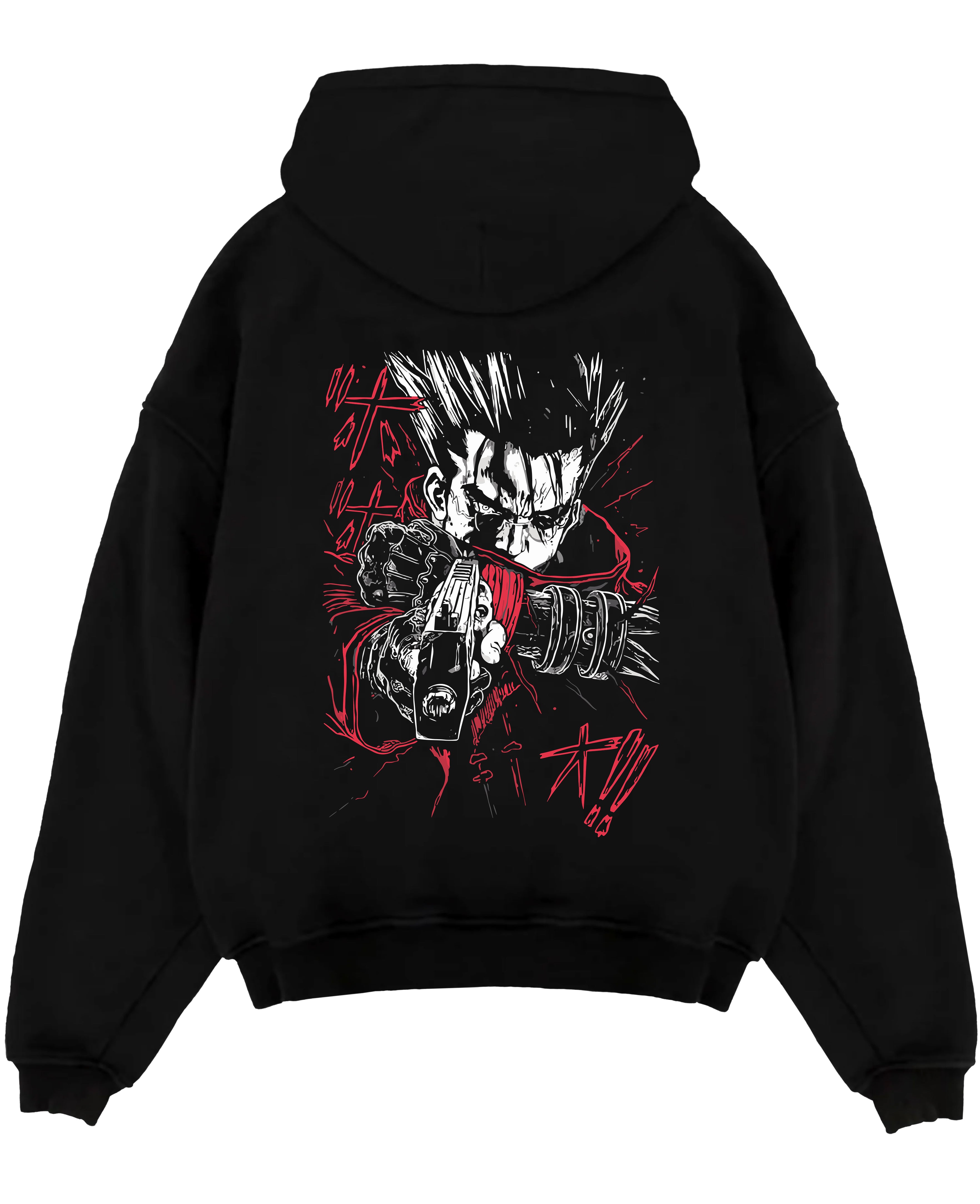 Trigun Vash the Stampede Premium Retro Anime Inspired | Unique Sweatshirt Oversized T-shirt Hoodie