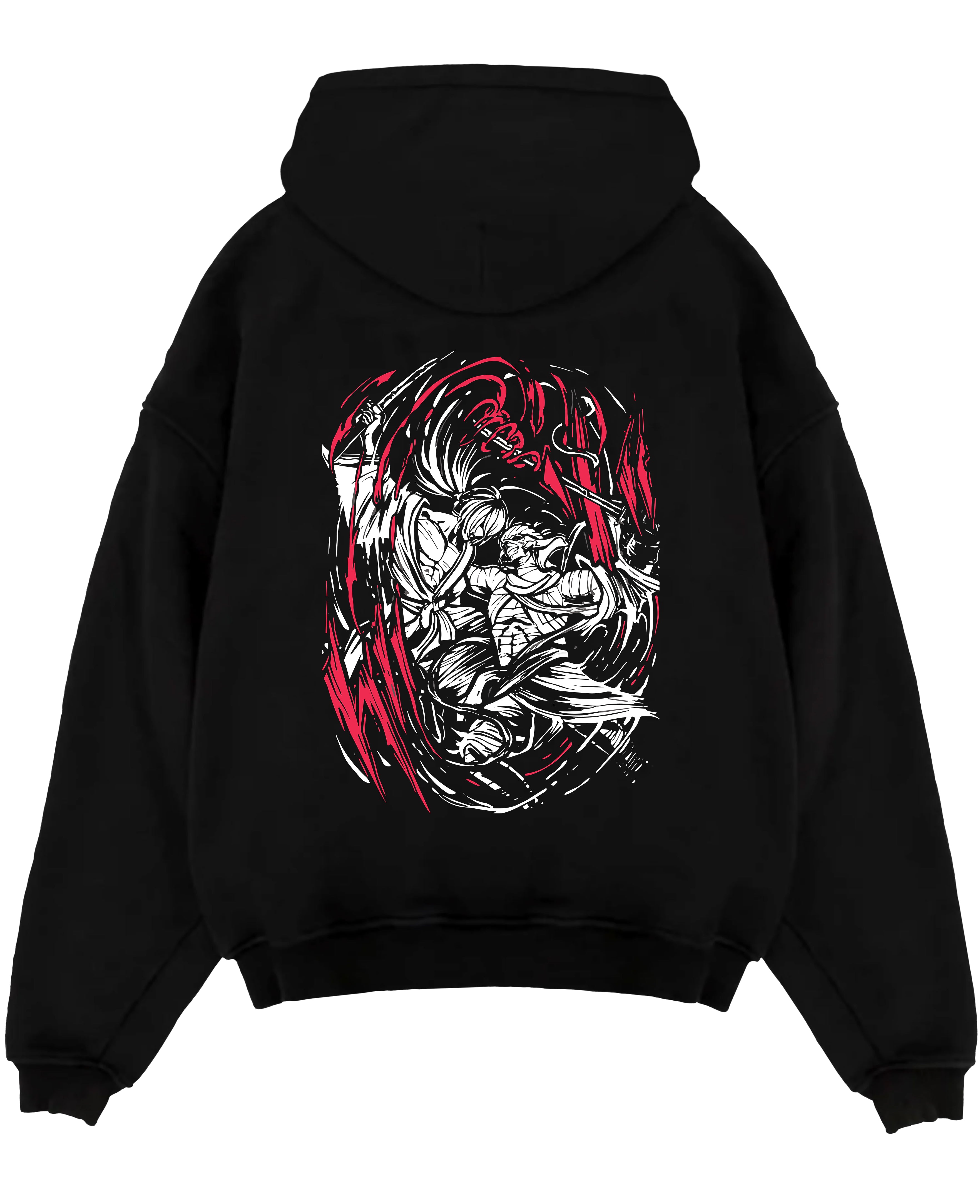 Rurouni Kenshin Hitokiri x Shishio Samurai X Anime Inspired | Unique Sweatshirt Oversized T-shirt Hoodie