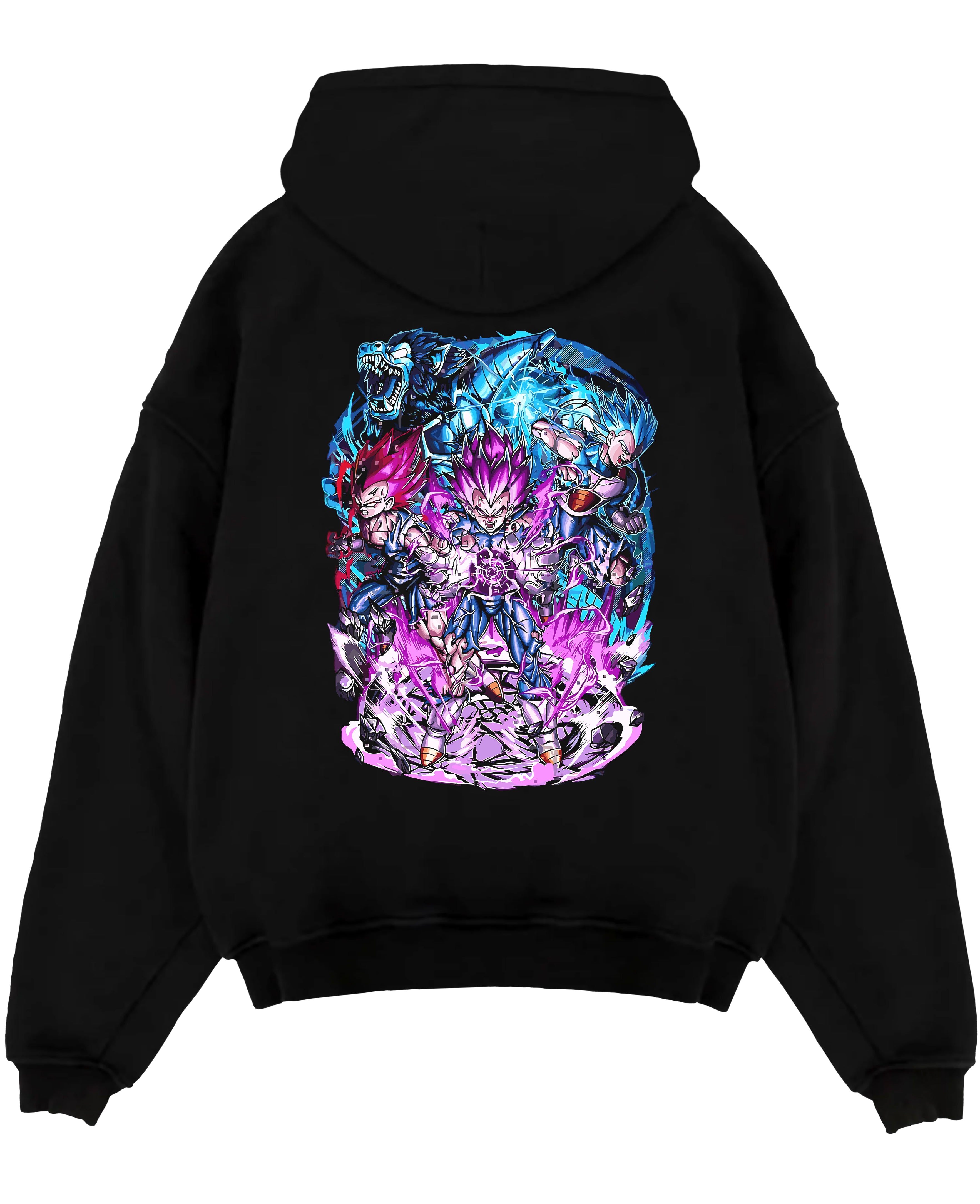 Vegeta Prince of Saiyins All forms SSJ D.B.Z Anime Inspired | Unique Sweatshirt Oversized T-shirt Hoodie