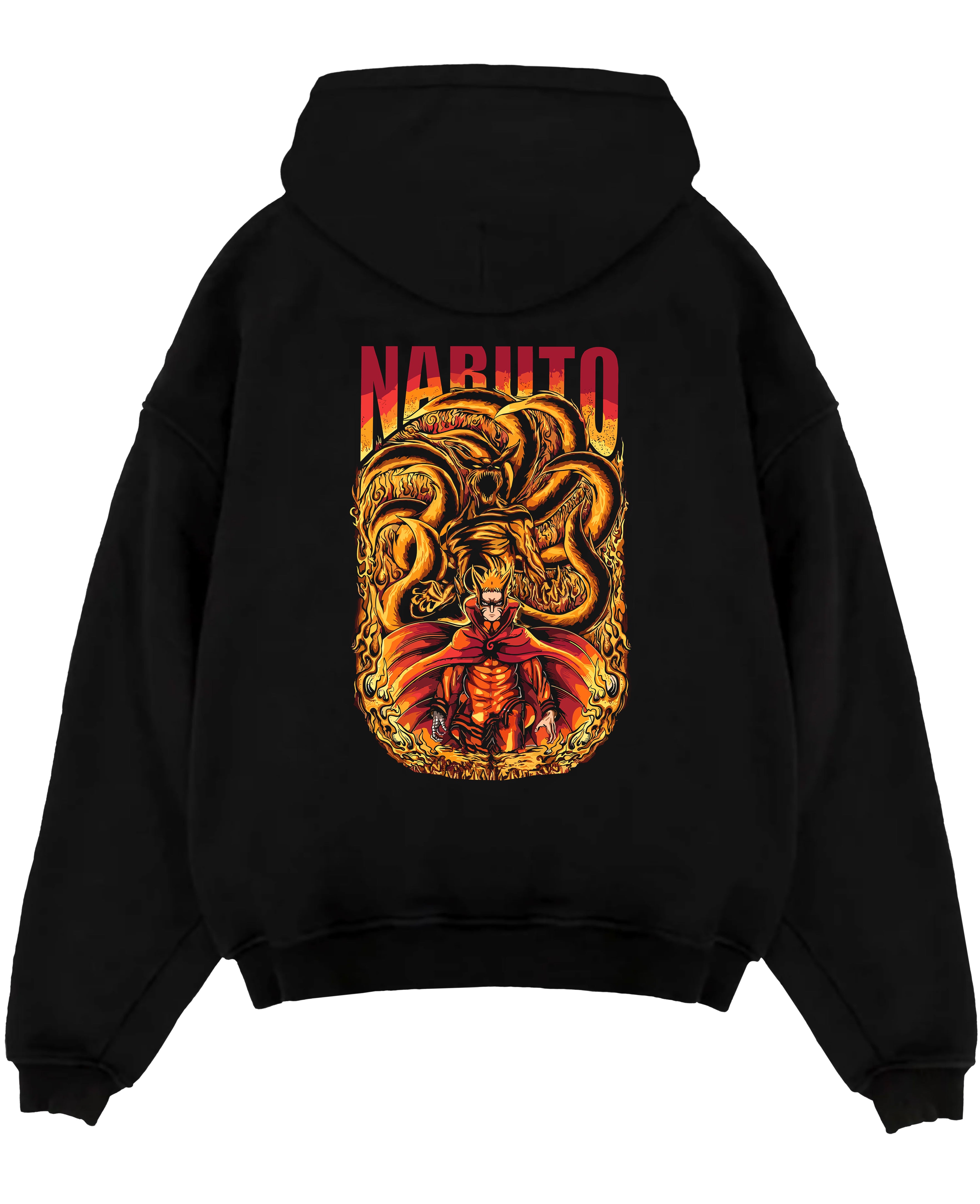 Naruto Baryon 9 Tails Fox Anime Inspired | Unique Sweatshirt Oversized T-shirt Hoodie