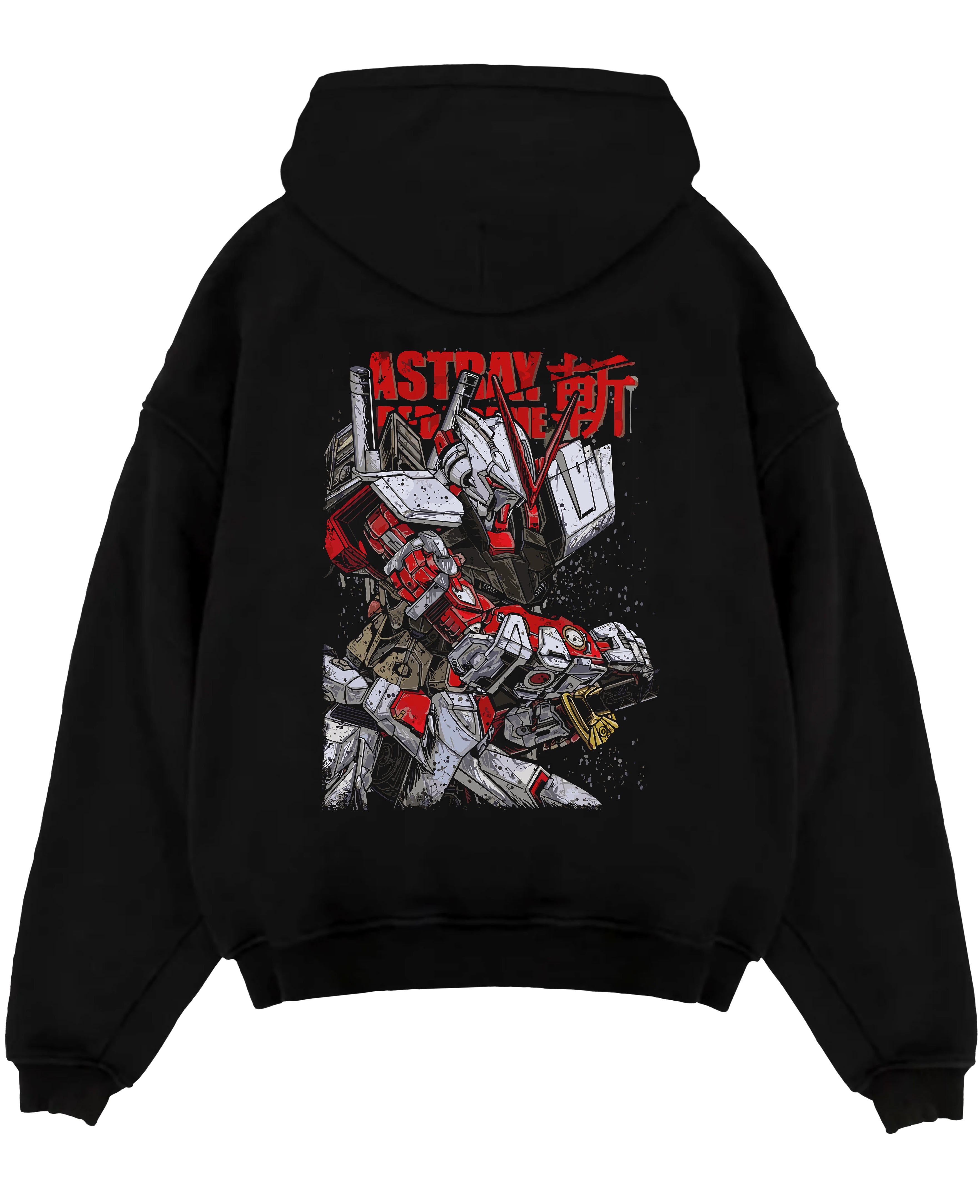 Mobile Suit Gundam Astray MBF-P02 v2 Anime Inspired | Unique Sweatshirt Oversized T-shirt Hoodie