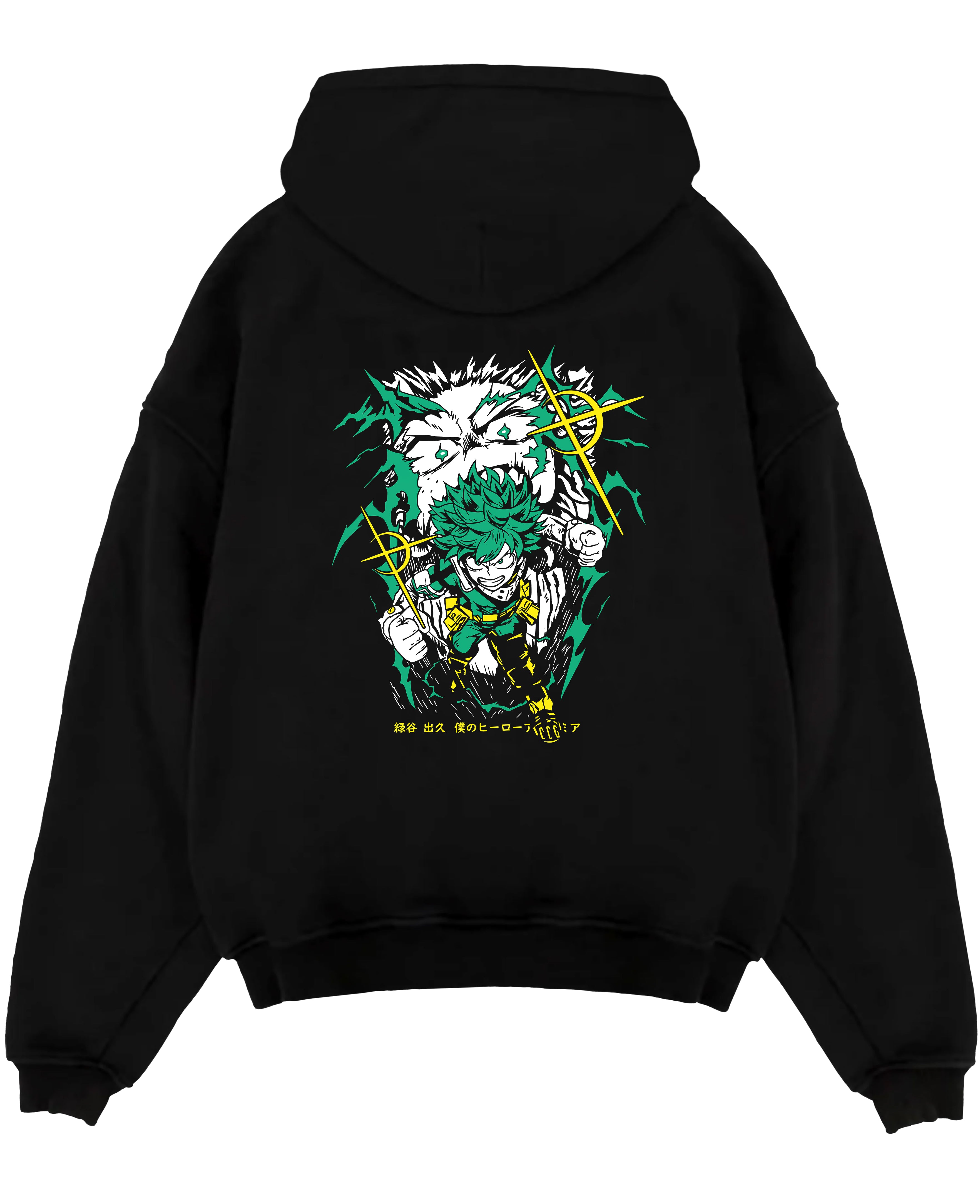 Deku One For All My Hero Academia MHA Anime Inspired | Hoodie Sweatshirt Oversized T-shirt