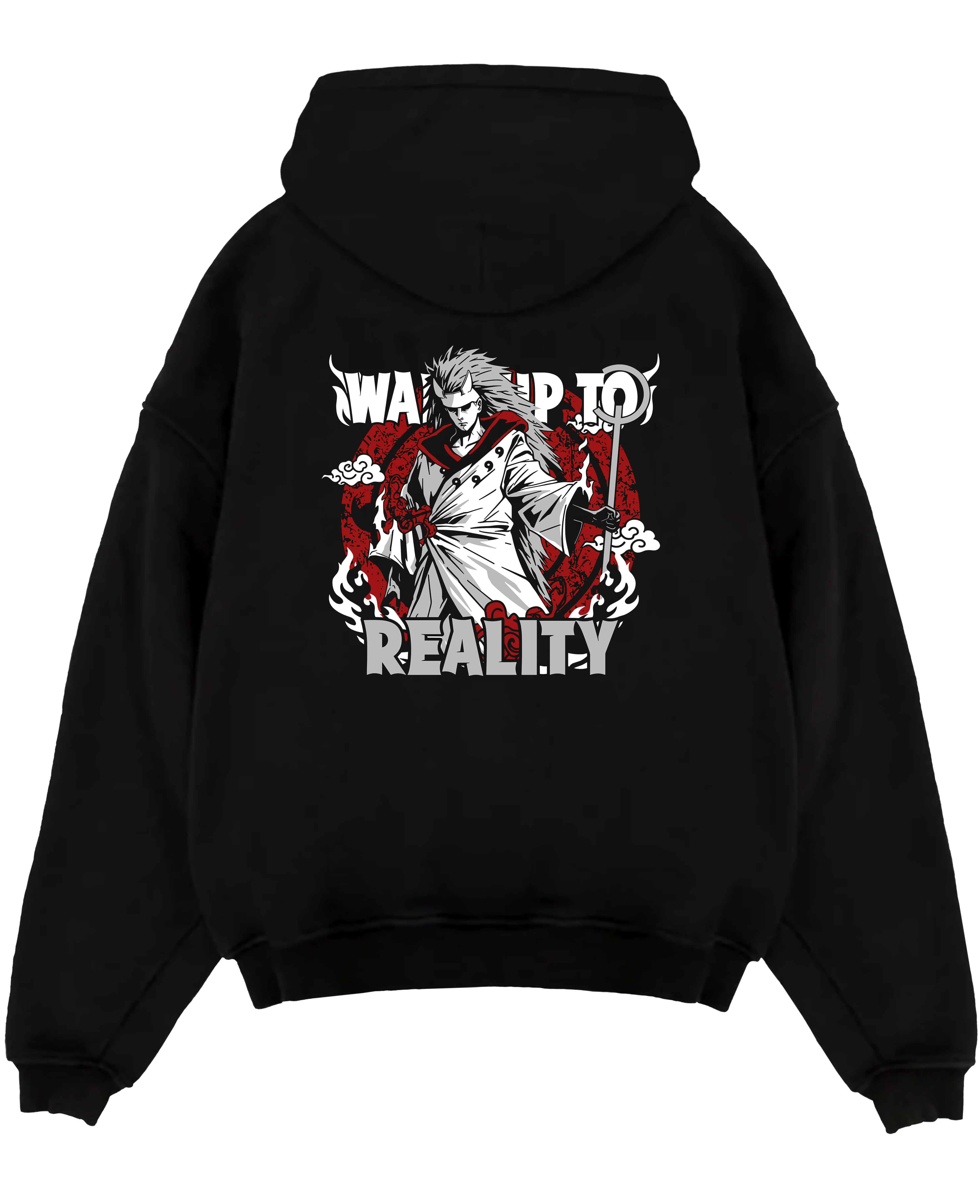 Madara Uchiha "Wake up to reality" 6 Paths Naruto Anime Inspired | Unique Sweatshirt Oversized T-shirt Hoodie