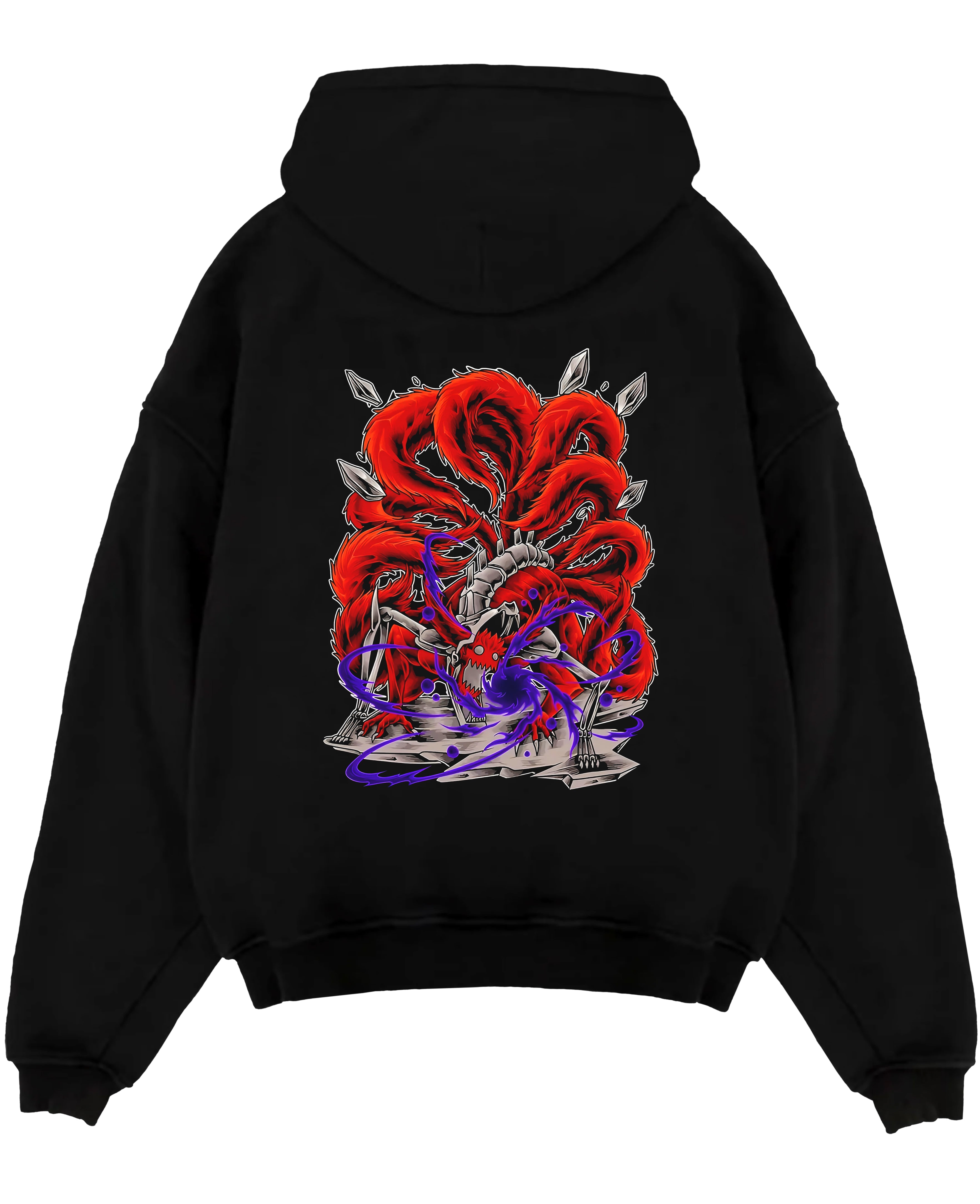 Naruto Baryon 6 Tails Fox Anime Inspired | Unique Sweatshirt Oversized T-shirt Hoodie