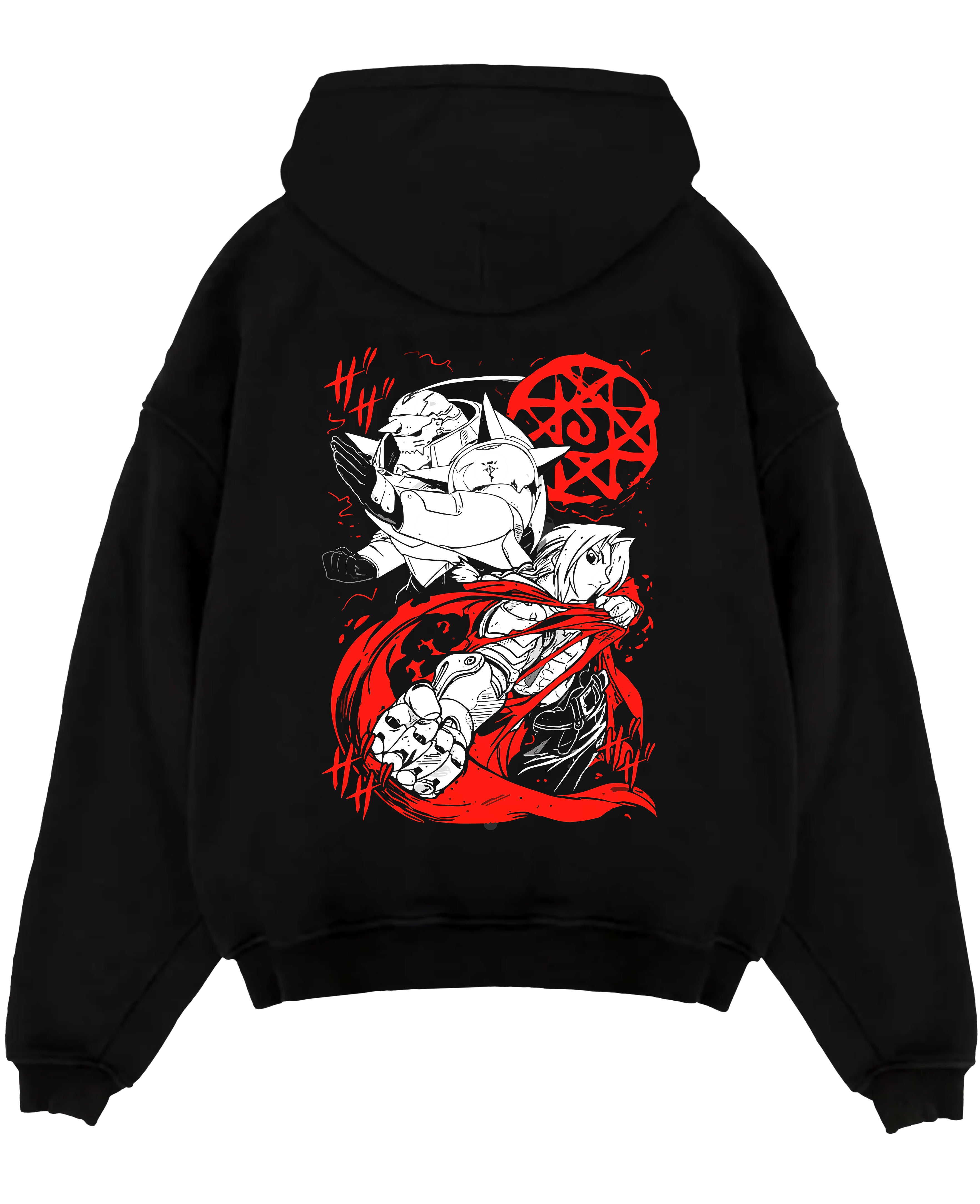 Edward x Alphonse Fullmetal Alchemist FMA Anime Inspired | Unique Sweatshirt Oversized T-shirt Hoodie