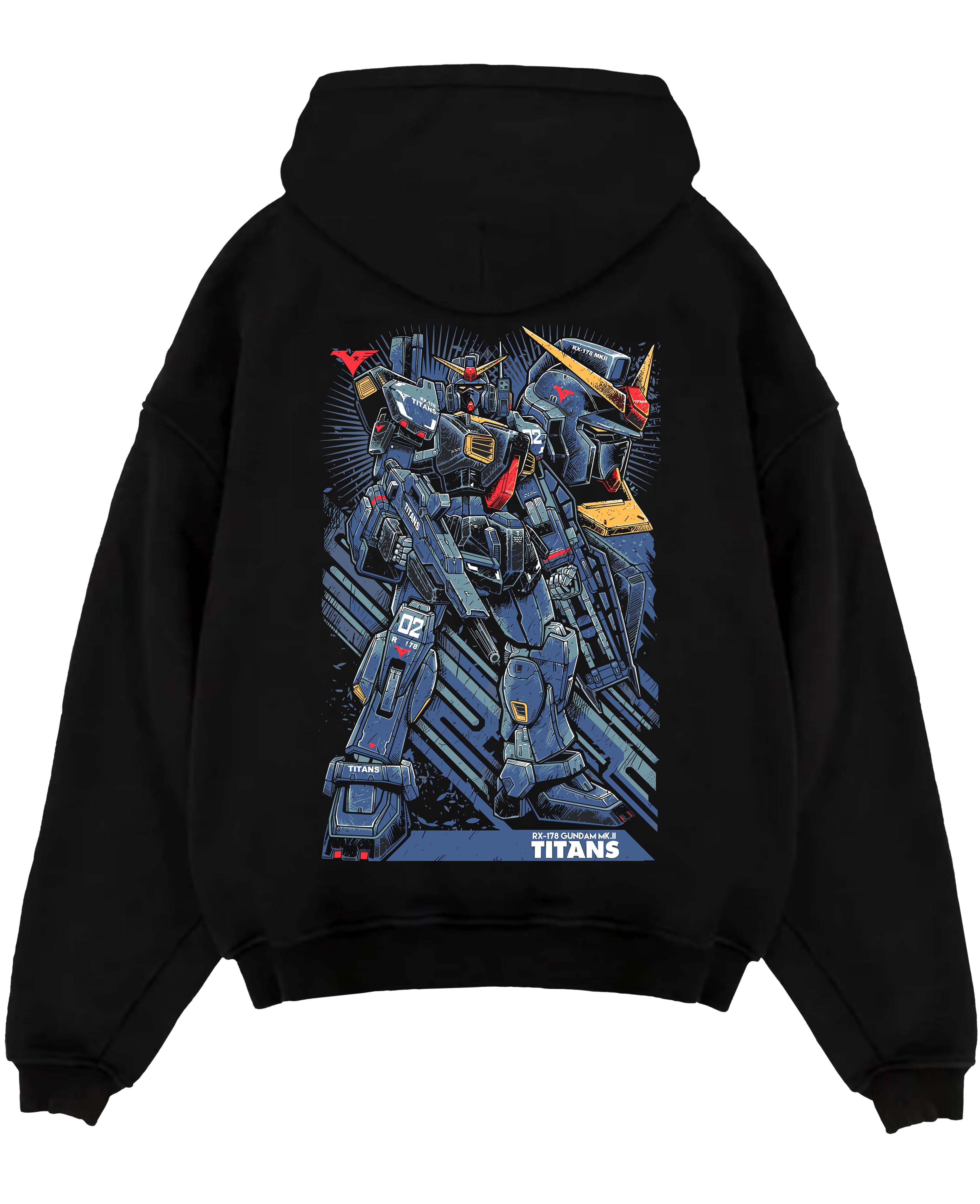 Gundam RX-78-2 v4 Retro Anime Inspired | Unique Sweatshirt Oversized T-shirt Hoodie