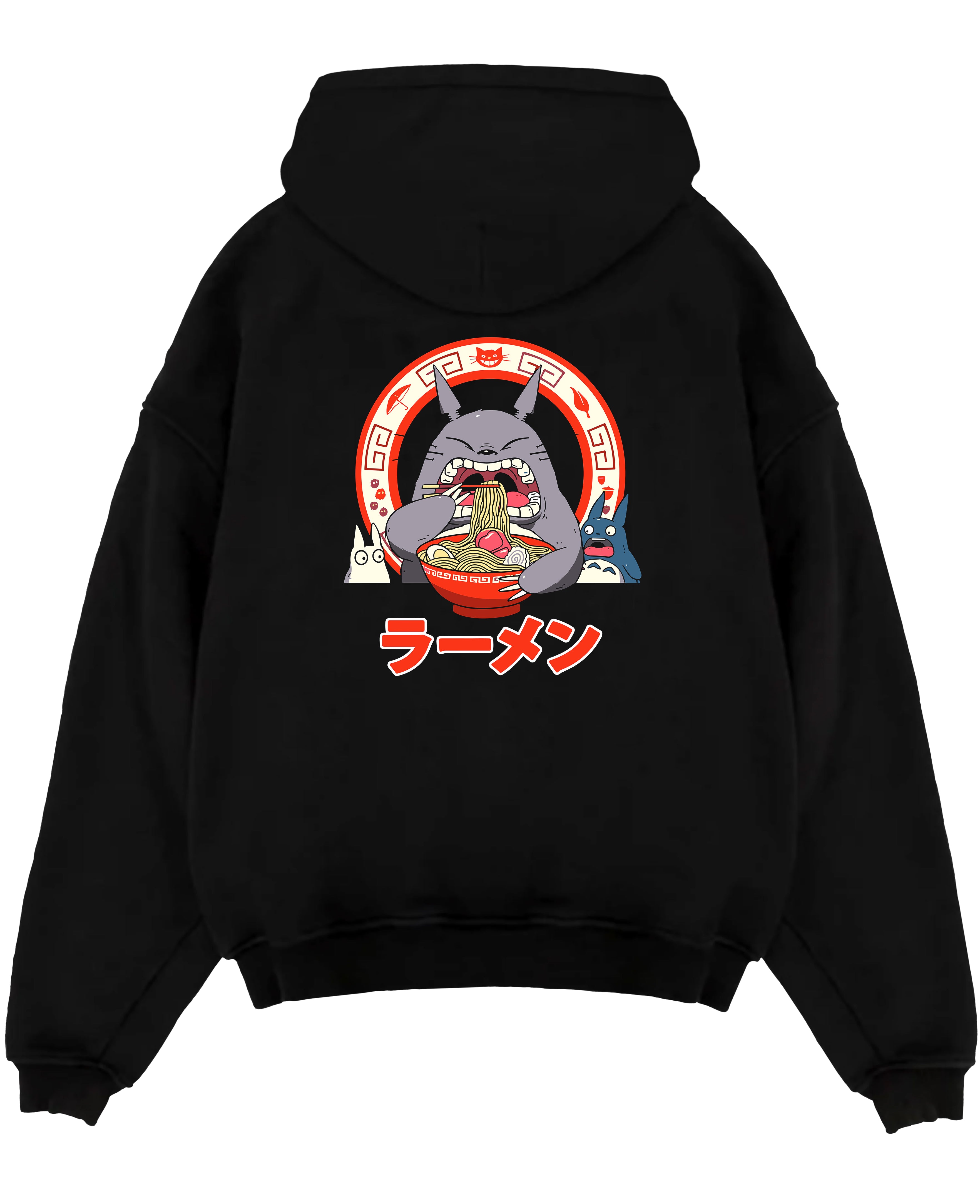 Totoro Ramen Studio Ghilbi My Neighbour Totoro Movie Inspired | Unique Sweatshirt Oversized T-shirt Hoodie