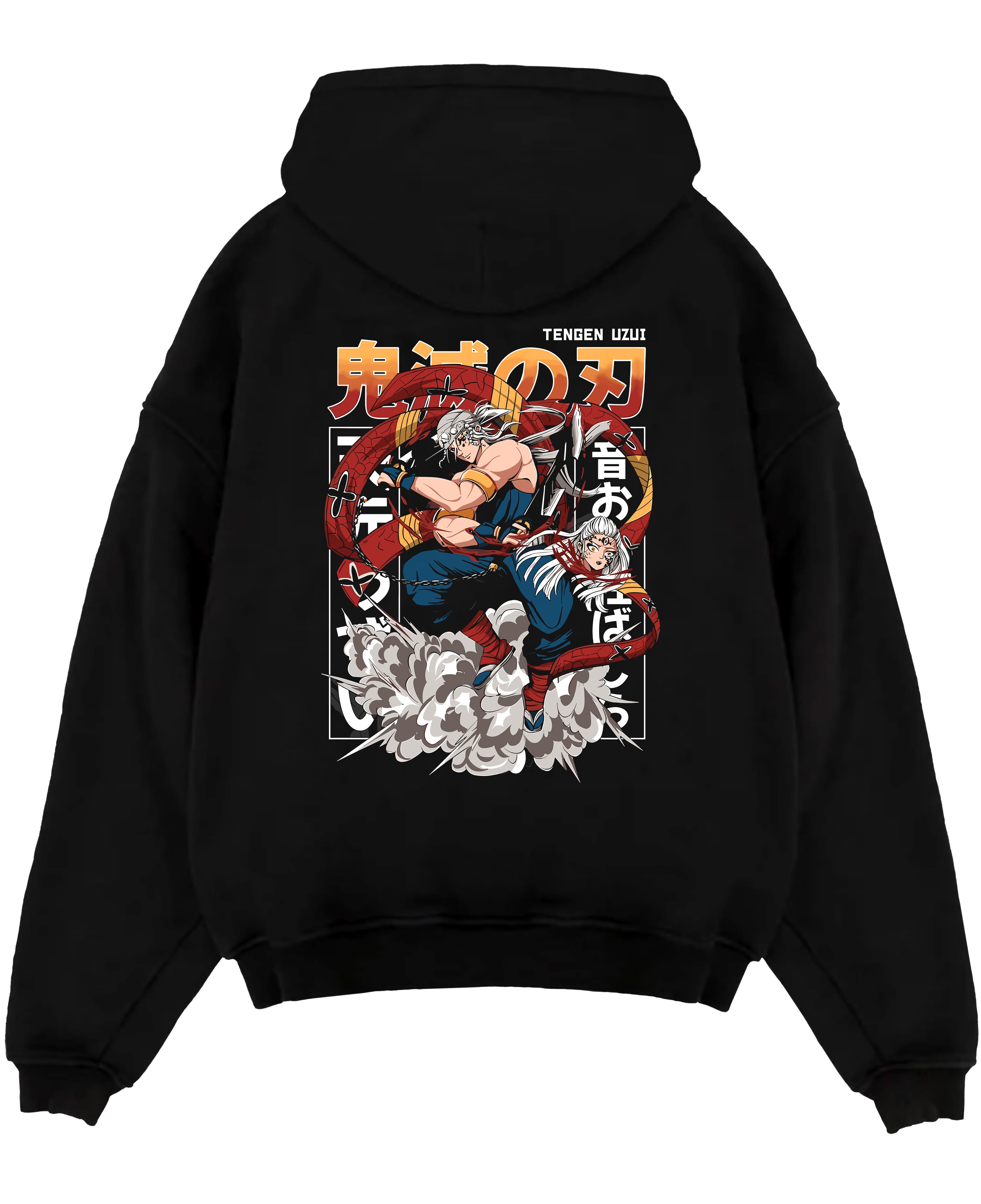 Tengen Uzui Uppermoon 6 Demon Slayer Kimetsu No Yaiba Anime Inspired | Hoodie Sweatshirt Oversized T-shirt