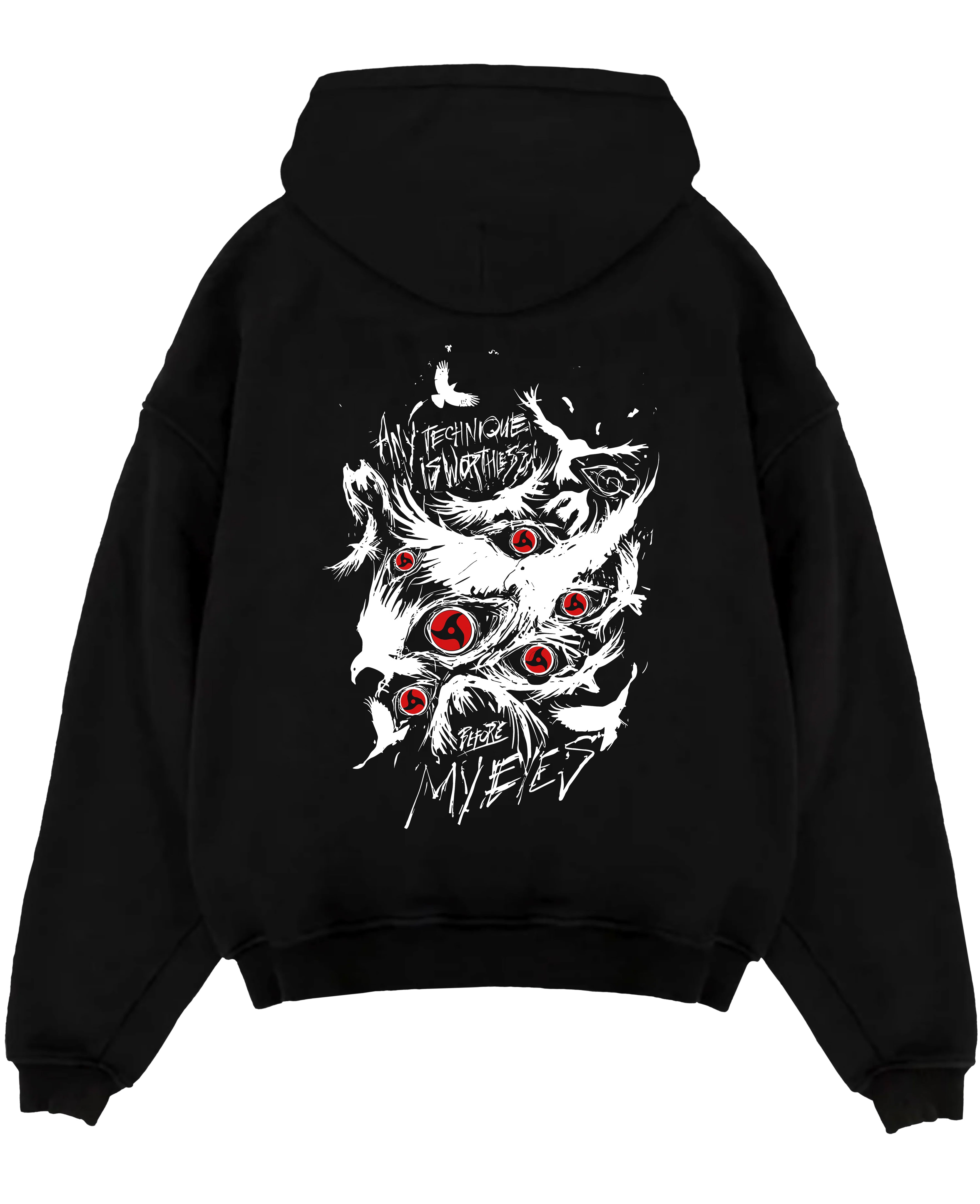 Itachi Uchiha Gen Jutsu Mangekyou Sharingan Anime Inspired | Unique Sweatshirt Oversized T-shirt Hoodie