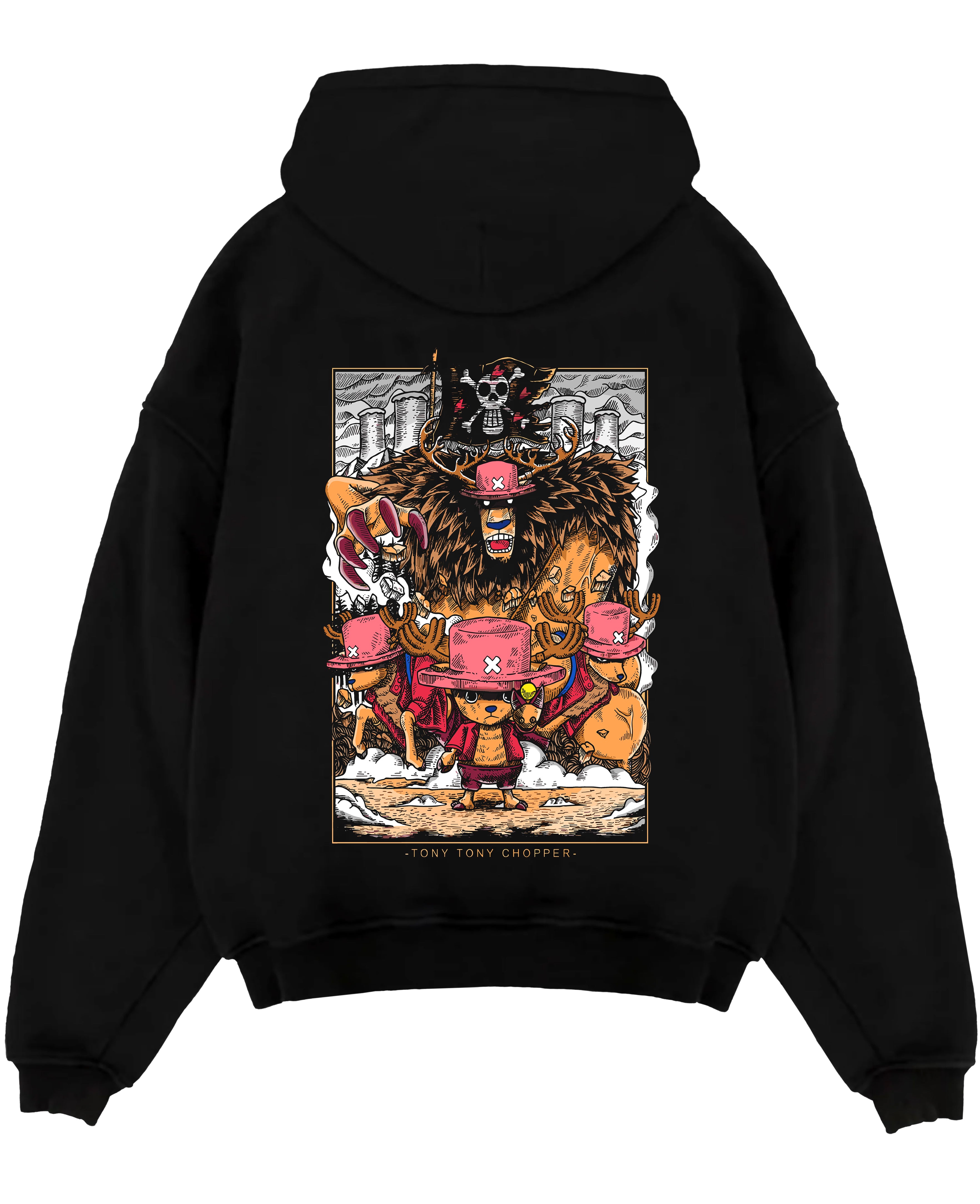 Tony Tony Chopper Cute Strawhat Anime Inspired | Hoodie Sweatshirt Oversized T-shirt