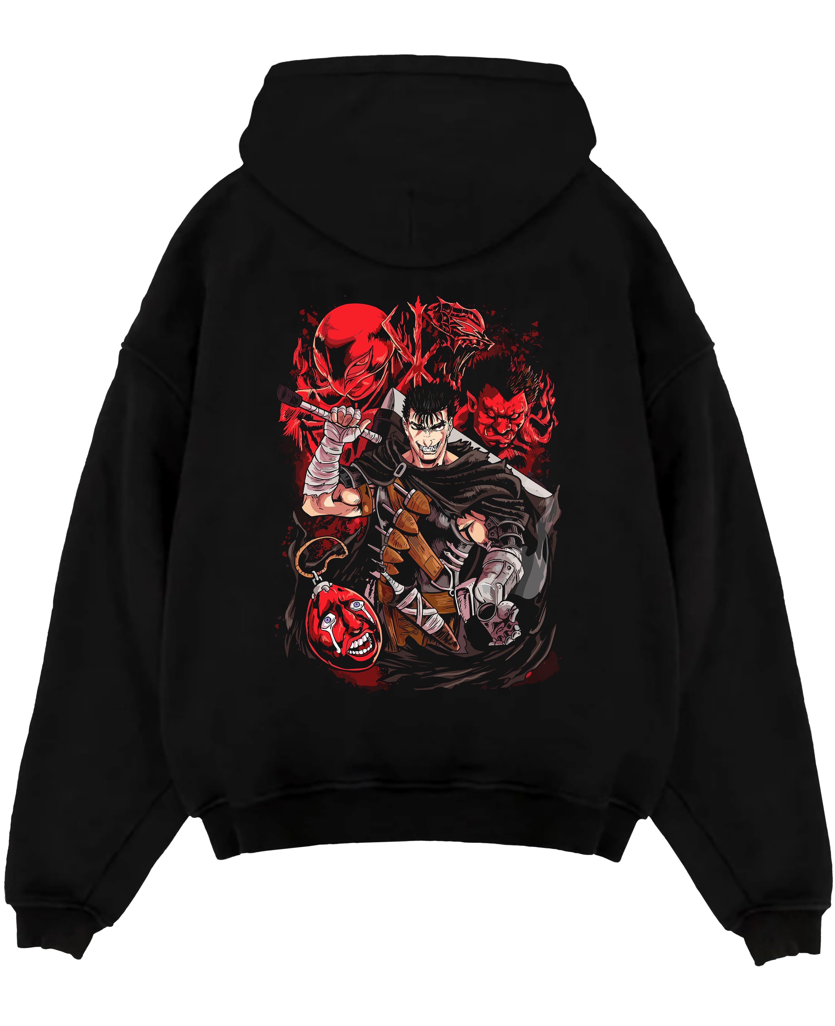 Beserk Guts x Griffith x Zodd Eclipse Anime Inspired | Unique Sweatshirt Oversized T-shirt Hoodie