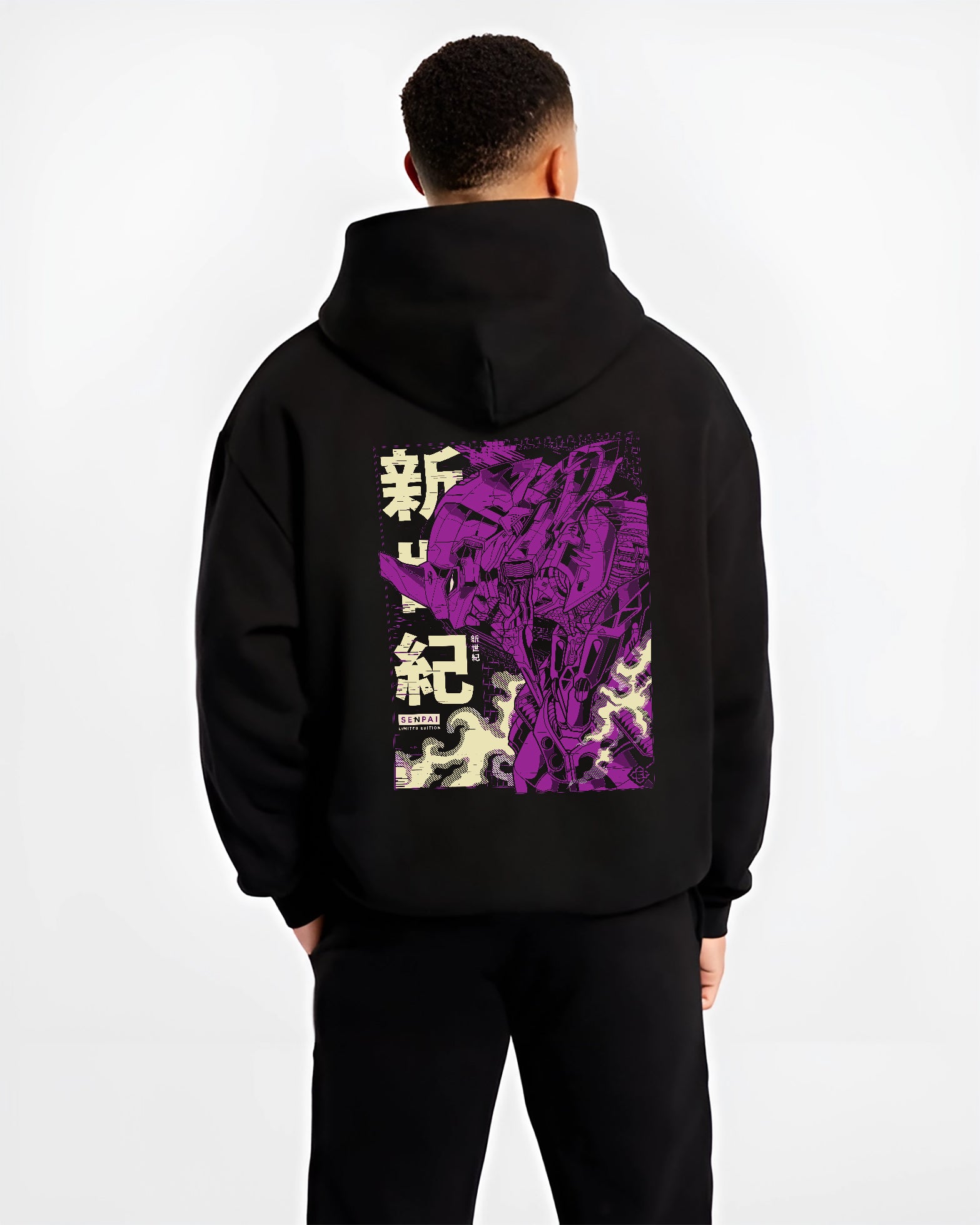 Neon Genesis Evangelion Mech Unit-01 Shinji Ikari Anime Inspired | Unique Sweatshirt Oversized T-shirt Hoodie