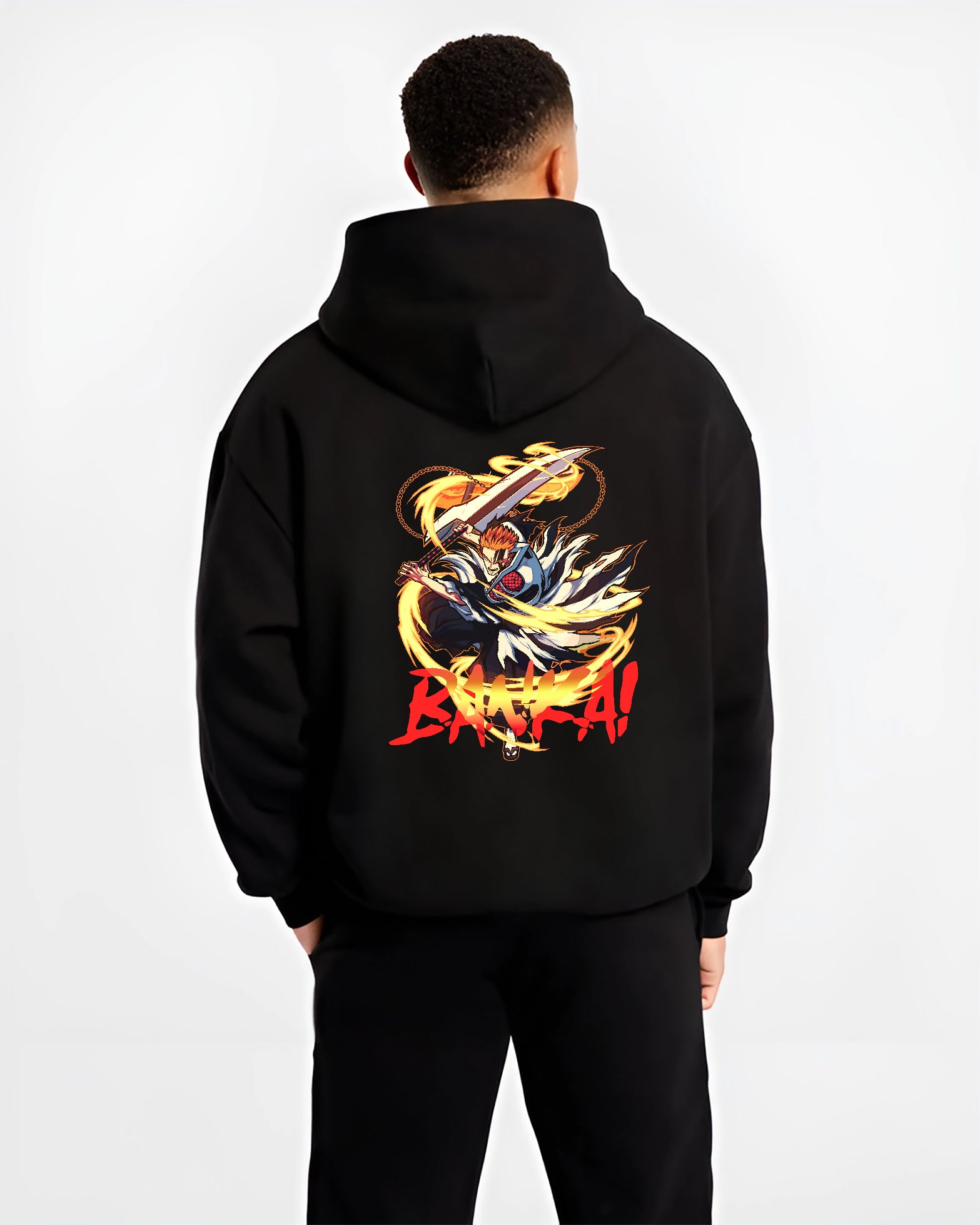 Ichigo Kurosaki Bankai Tensa Zangetsu Bleach Anime Inspired | Unique Sweatshirt Oversized T-shirt Hoodie