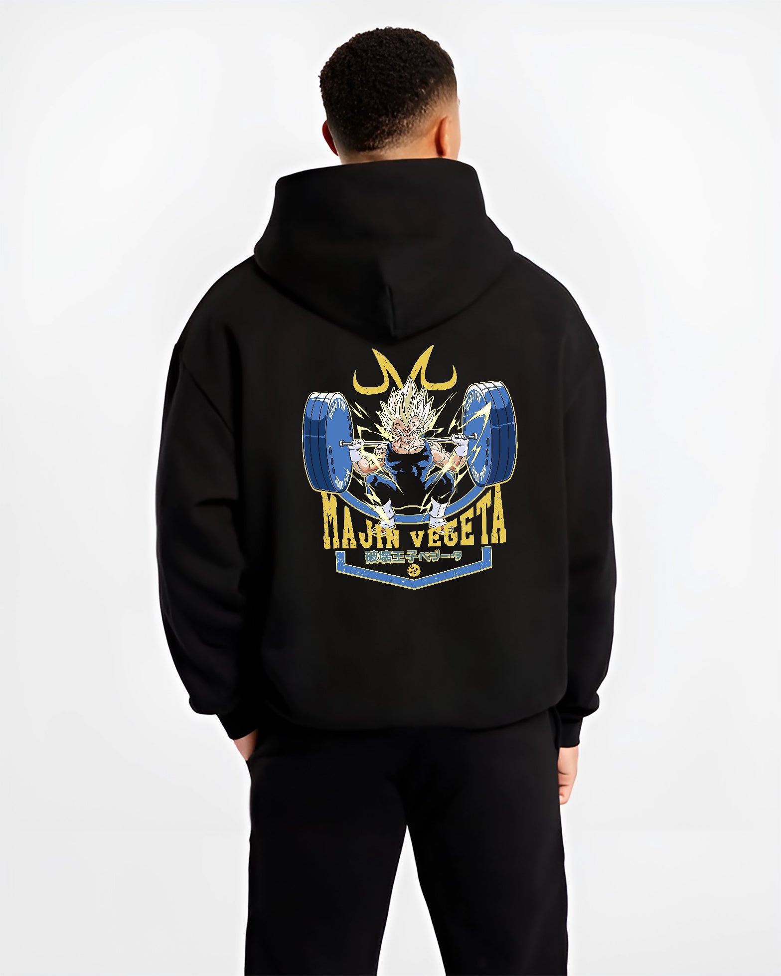 Majin Vegeta Gym Squat Leg Day SSJ D.B.Z Anime Inspired | Unique Sweatshirt Oversized T-shirt Hoodie