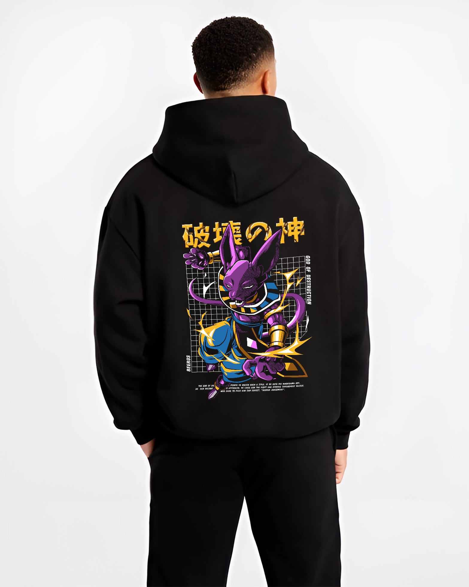 Lord Beerus Dragon Ball Vegeta D.B.S Anime Inspired | Unique Sweatshirt Oversized T-shirt Hoodie