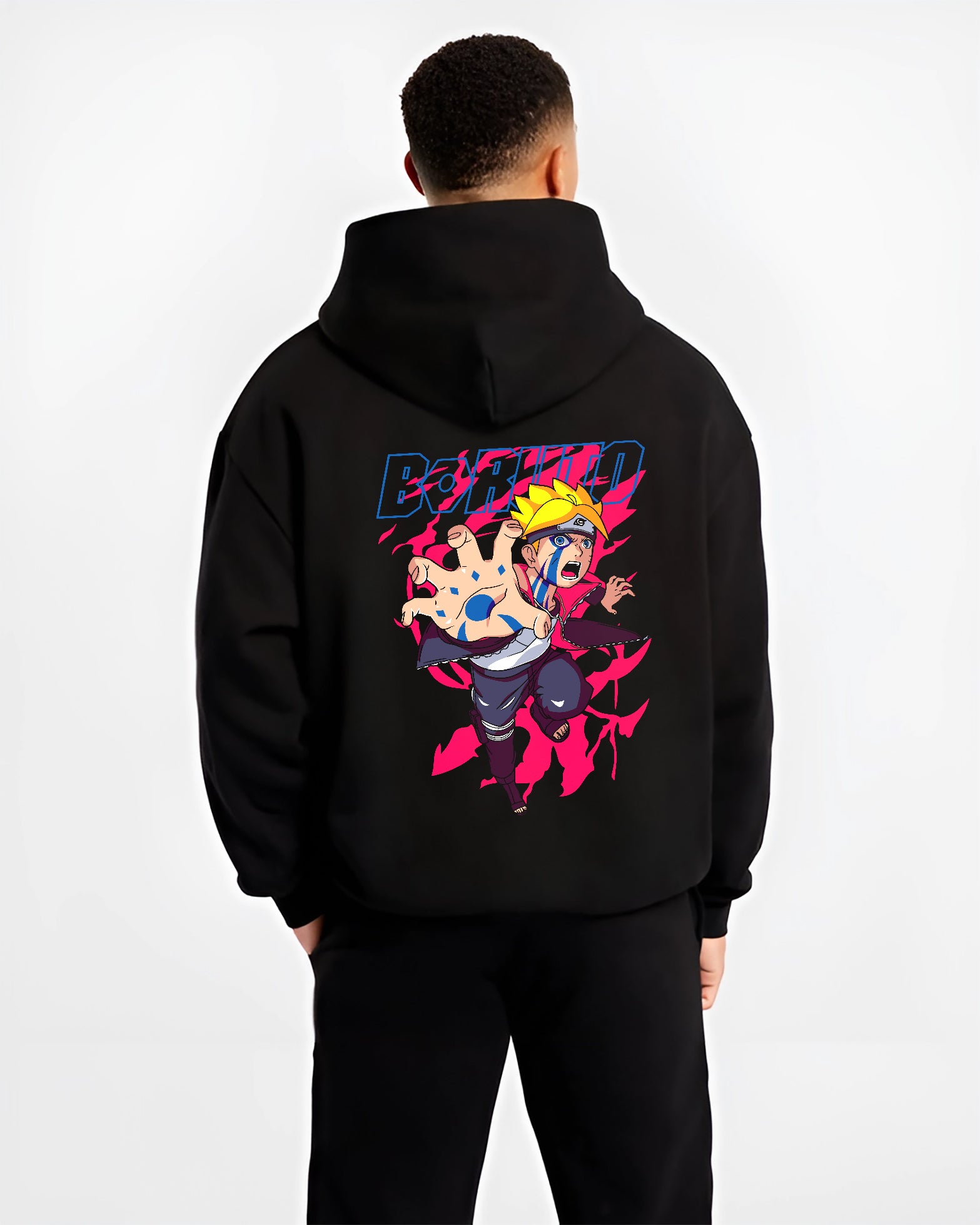 Boruto Uzumaki Dogan Dojutsu Anime Inspired | Unique Sweatshirt Oversized T-shirt Hoodie (Copy)