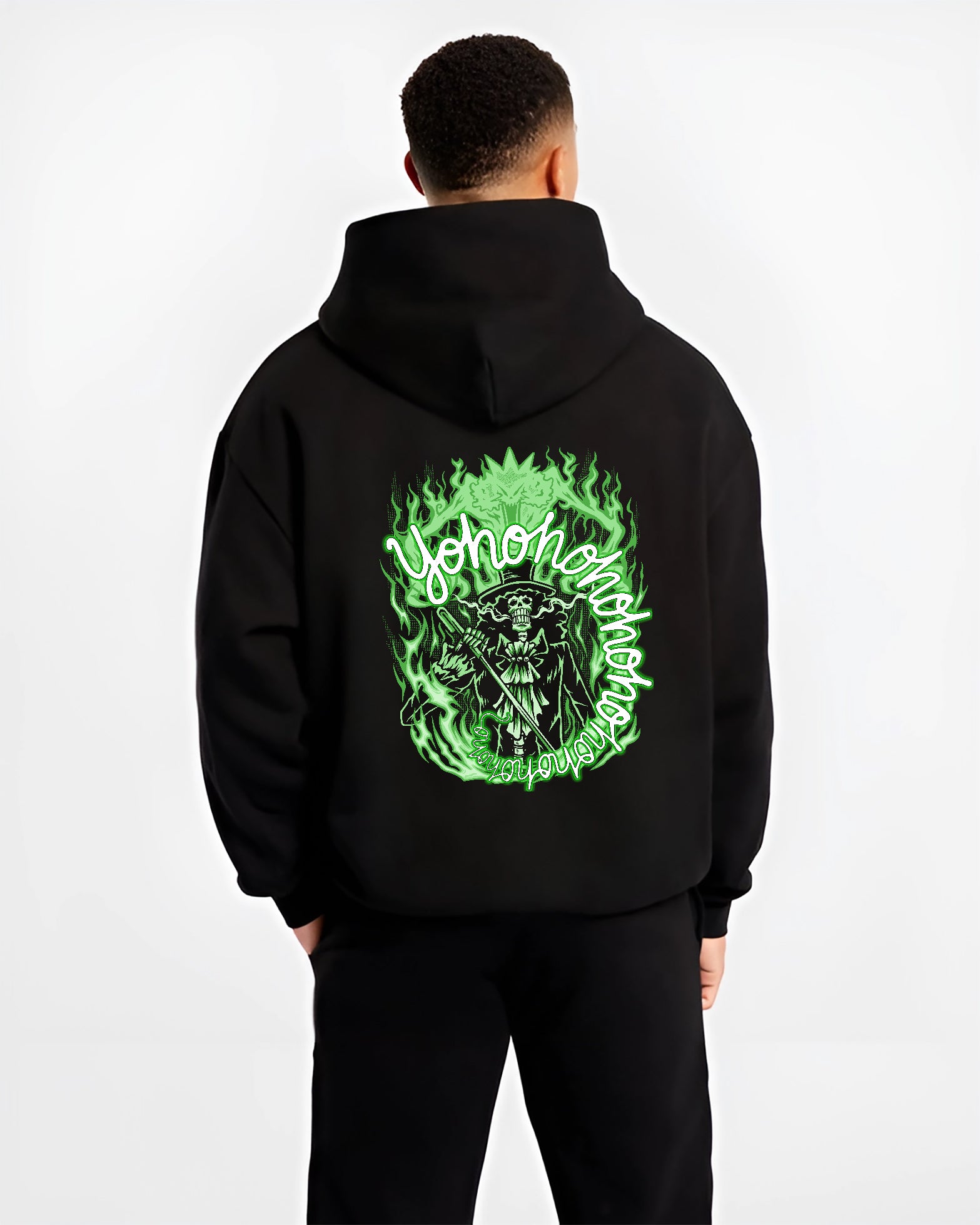 Brook "Soul King" Yohoho Strawhat Pirates One Piece Anime Inspired | Unique Sweatshirt Oversized T-shirt Hoodie