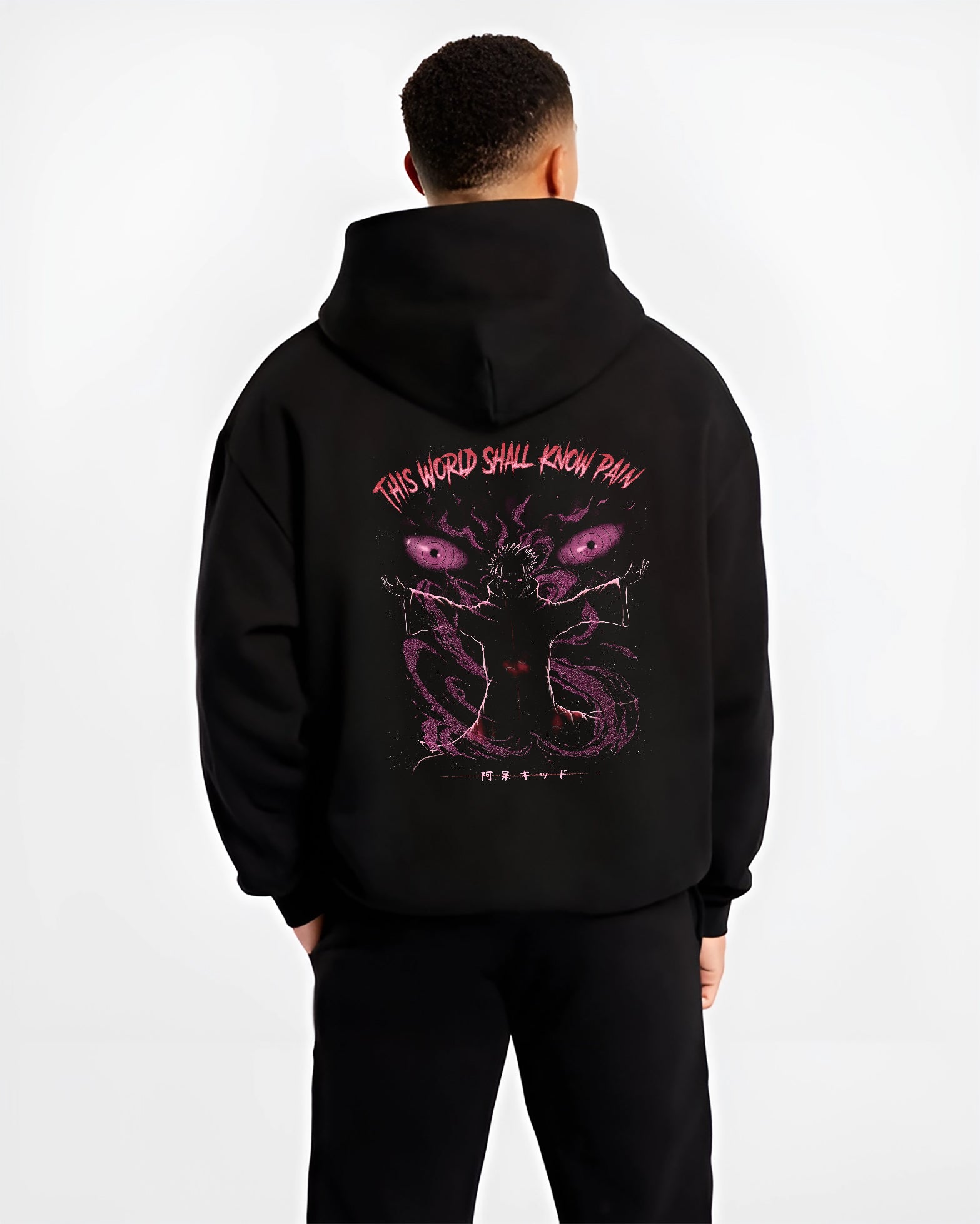 Pain "This world shall know pain" Rinnegan Akatsuki Naruto Anime Inspired | Unique Sweatshirt Oversized T-shirt Hoodie