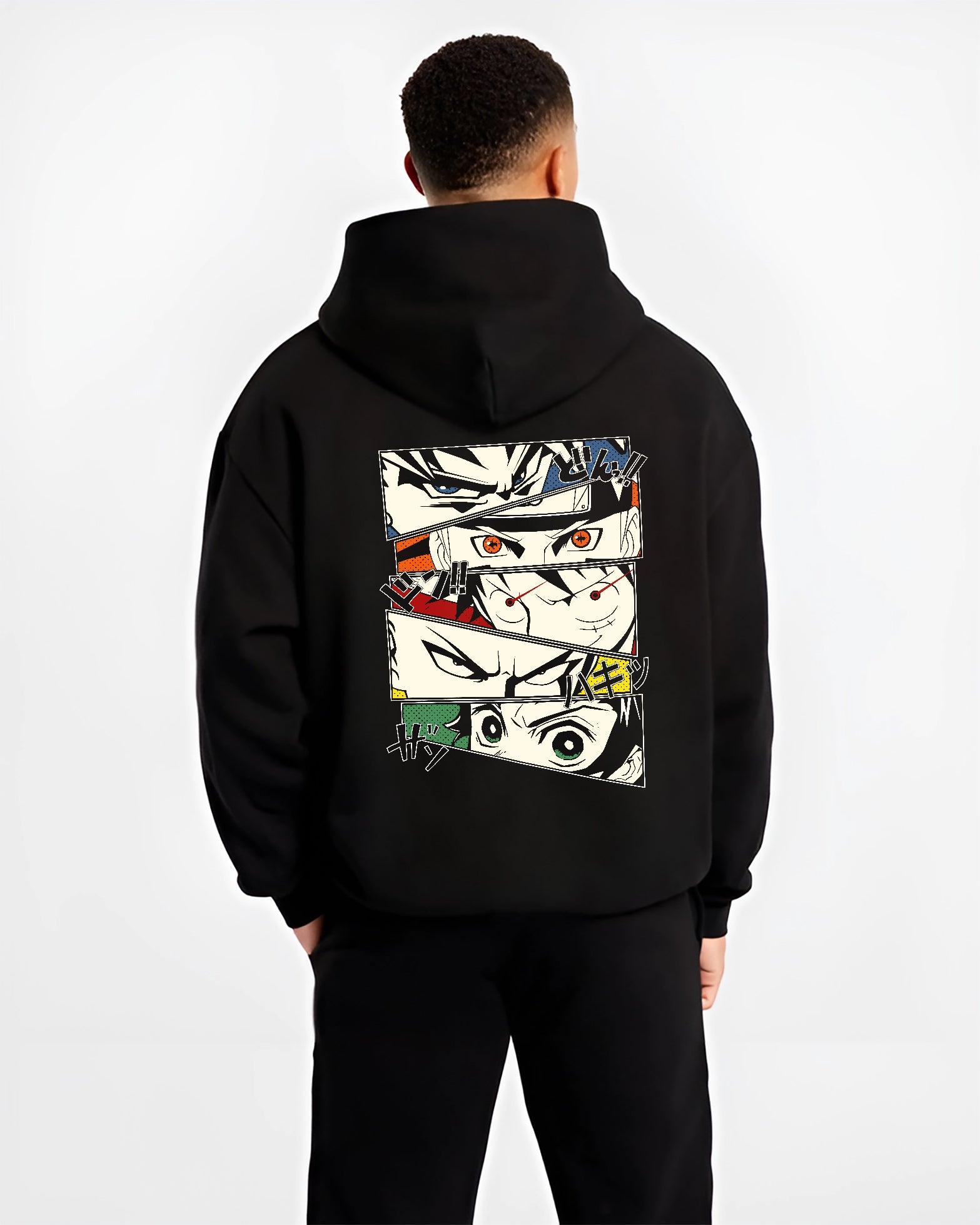 Shonen Anime MC's Anime Heroes Shounen Jump Anime Inspired | Hoodie Sweatshirt Oversized T-shirt