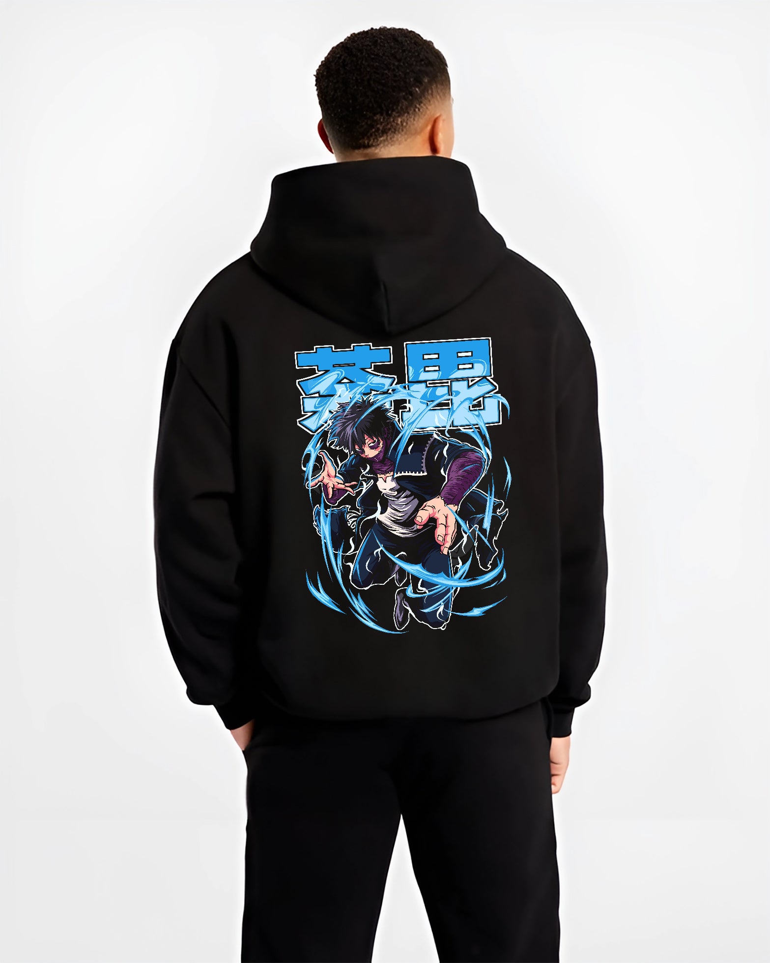 Dabi Todoriki Villian My Hero Academia MHA Anime Inspired | Hoodie Sweatshirt Oversized T-shirt