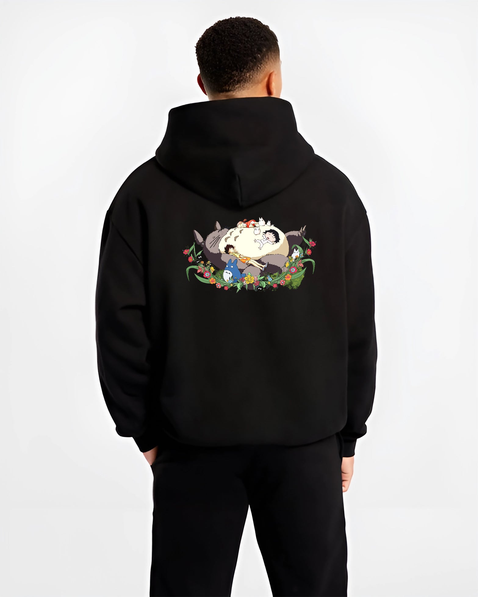 Totoro x Maruko Studio Ghilbi My Neighbour Totoro Movie Inspired | Unique Sweatshirt Oversized T-shirt Hoodie