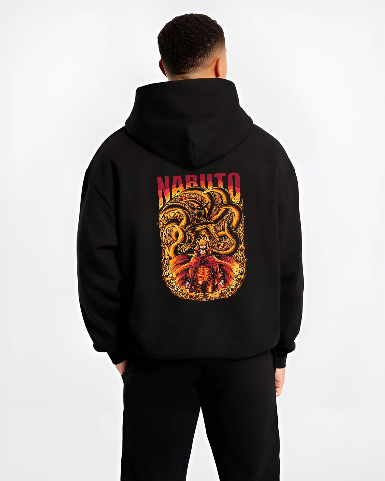 Naruto Baryon 9 Tails Fox Anime Inspired | Unique Sweatshirt Oversized T-shirt Hoodie