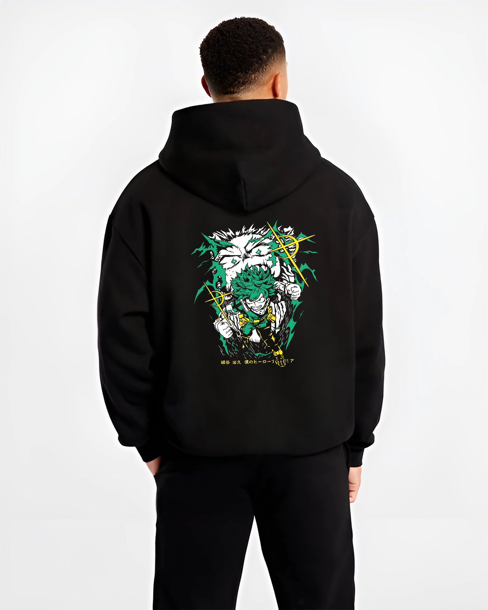 Deku One For All My Hero Academia MHA Anime Inspired | Hoodie Sweatshirt Oversized T-shirt