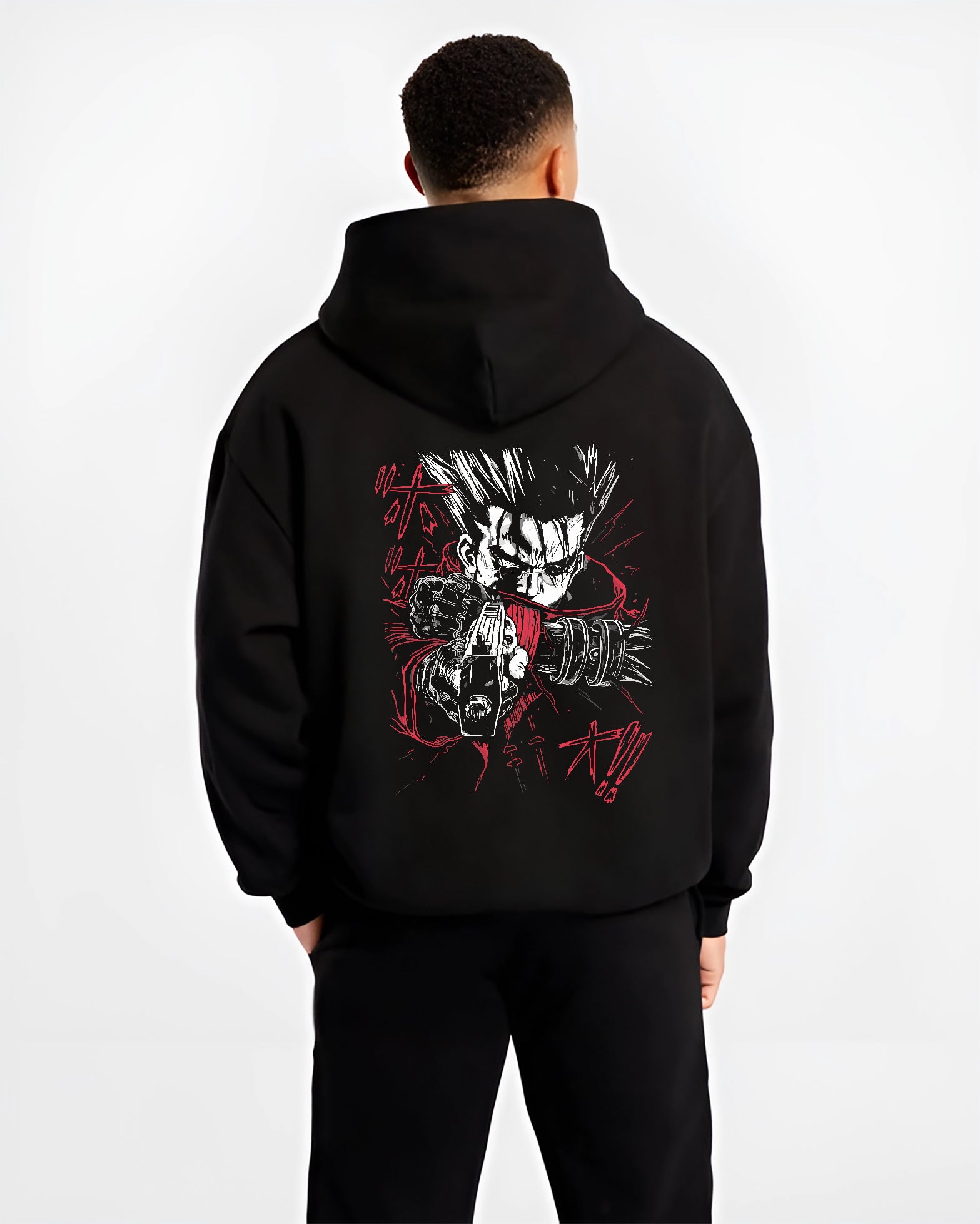 Trigun Vash the Stampede Premium Retro Anime Inspired | Unique Sweatshirt Oversized T-shirt Hoodie