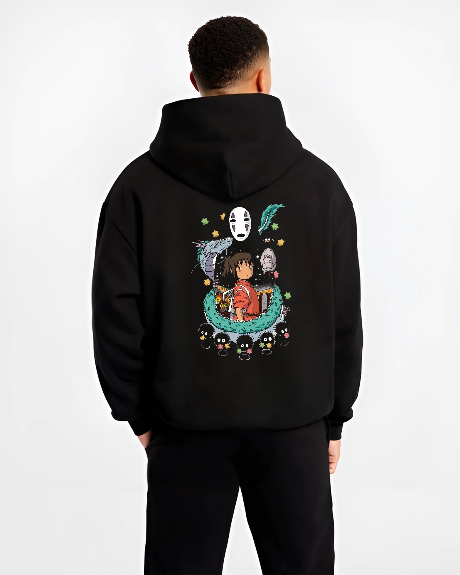 Studio Ghilbi Chihiro & Friends Spirited Away Movie | Unique Sweatshirt Oversized T-shirt Hoodie