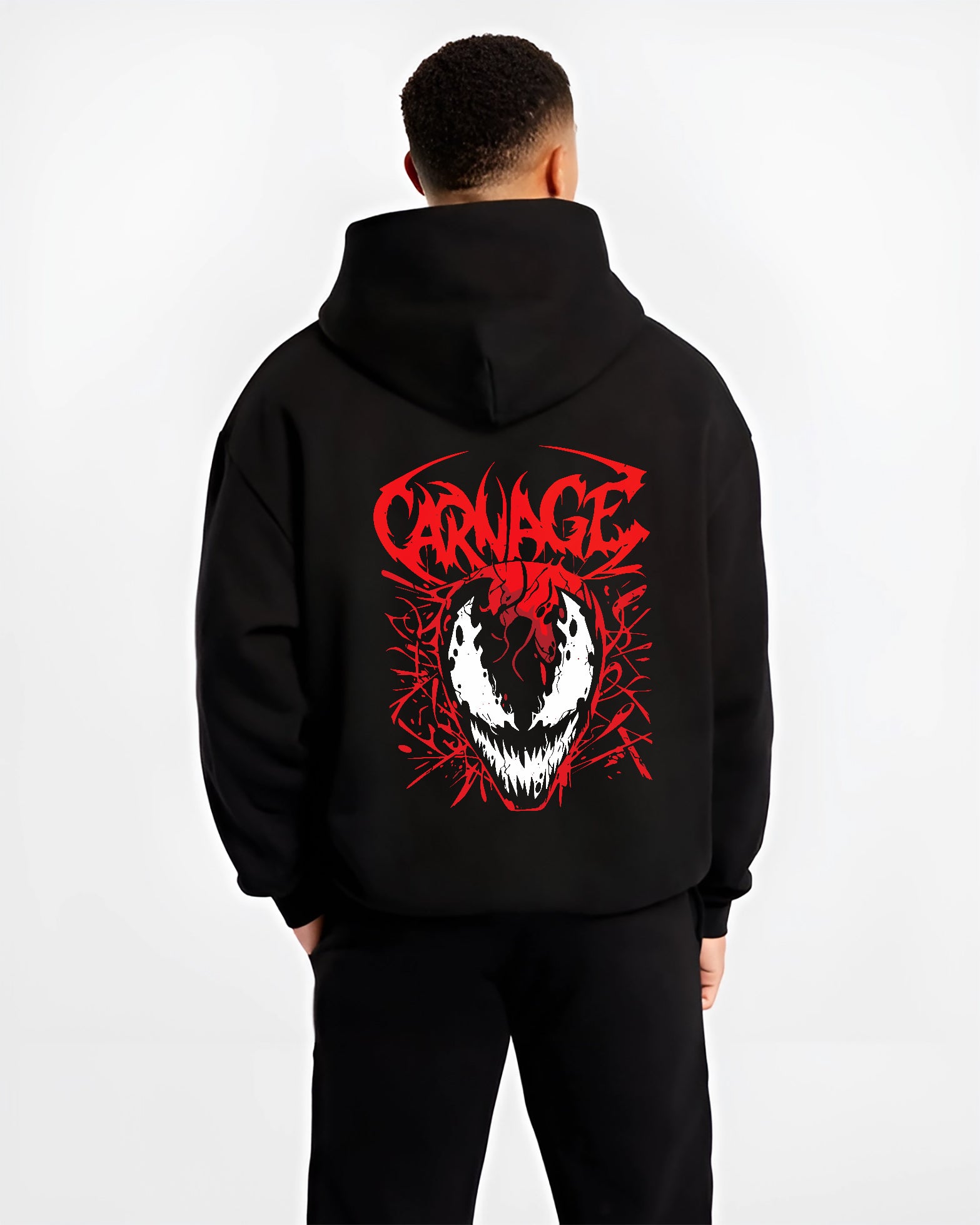 Marvel Carnage Symbiote Cletus Kasady Comic Books Inspired | Unique Sweatshirt Oversized T-shirt Hoodie