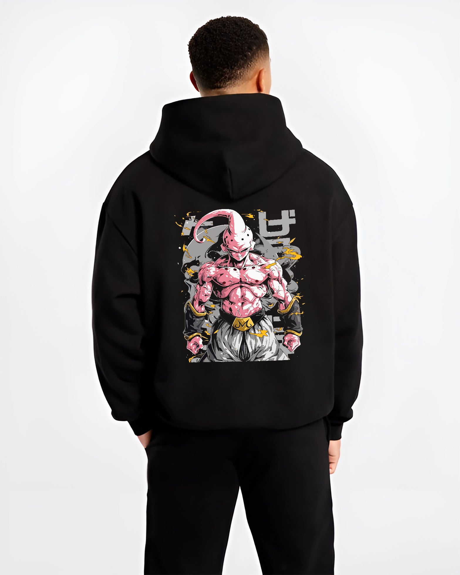 Majin Adult Super Buu Gym SSJ Goku D.B.Z Anime Inspired | Unique Sweatshirt Oversized T-shirt Hoodie