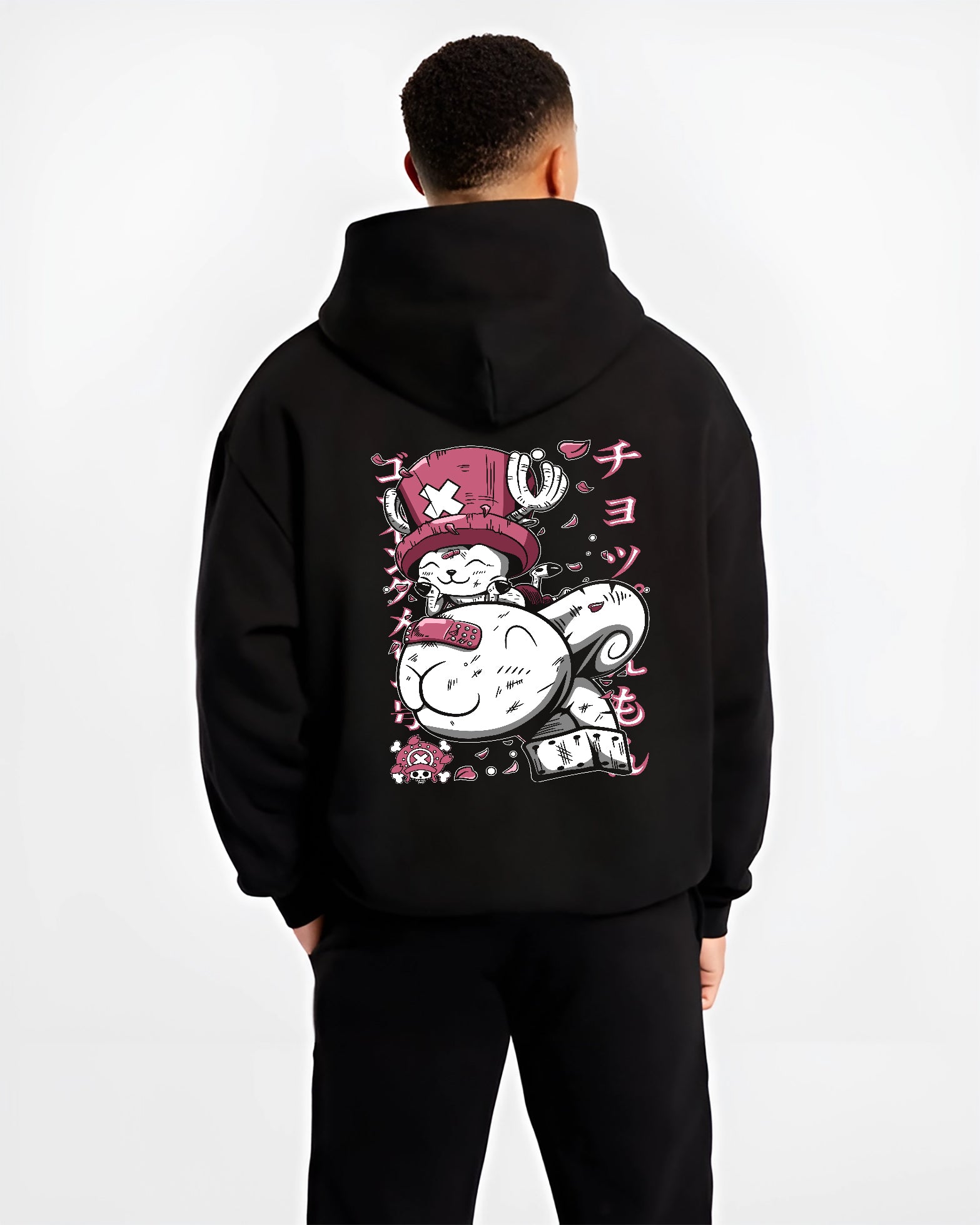 Chopper x Going Merry Cute Strawhat Ship Anime Inspired | Hoodie Sweatshirt Oversized T-shirt