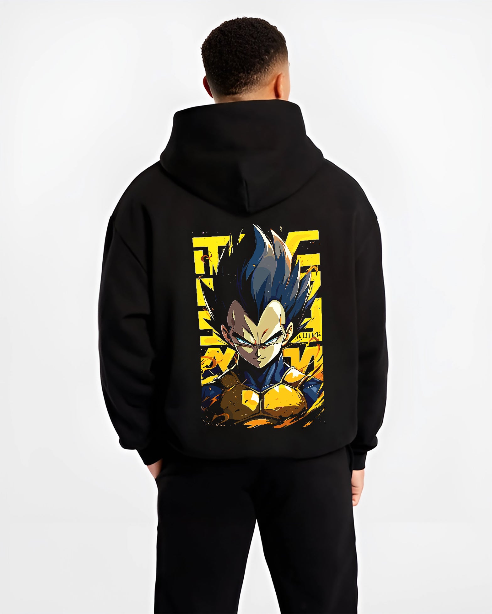 Vegeta Prince of Saiyins SSJ D.B.Z Anime Inspired | Unique Sweatshirt Oversized T-shirt Hoodie