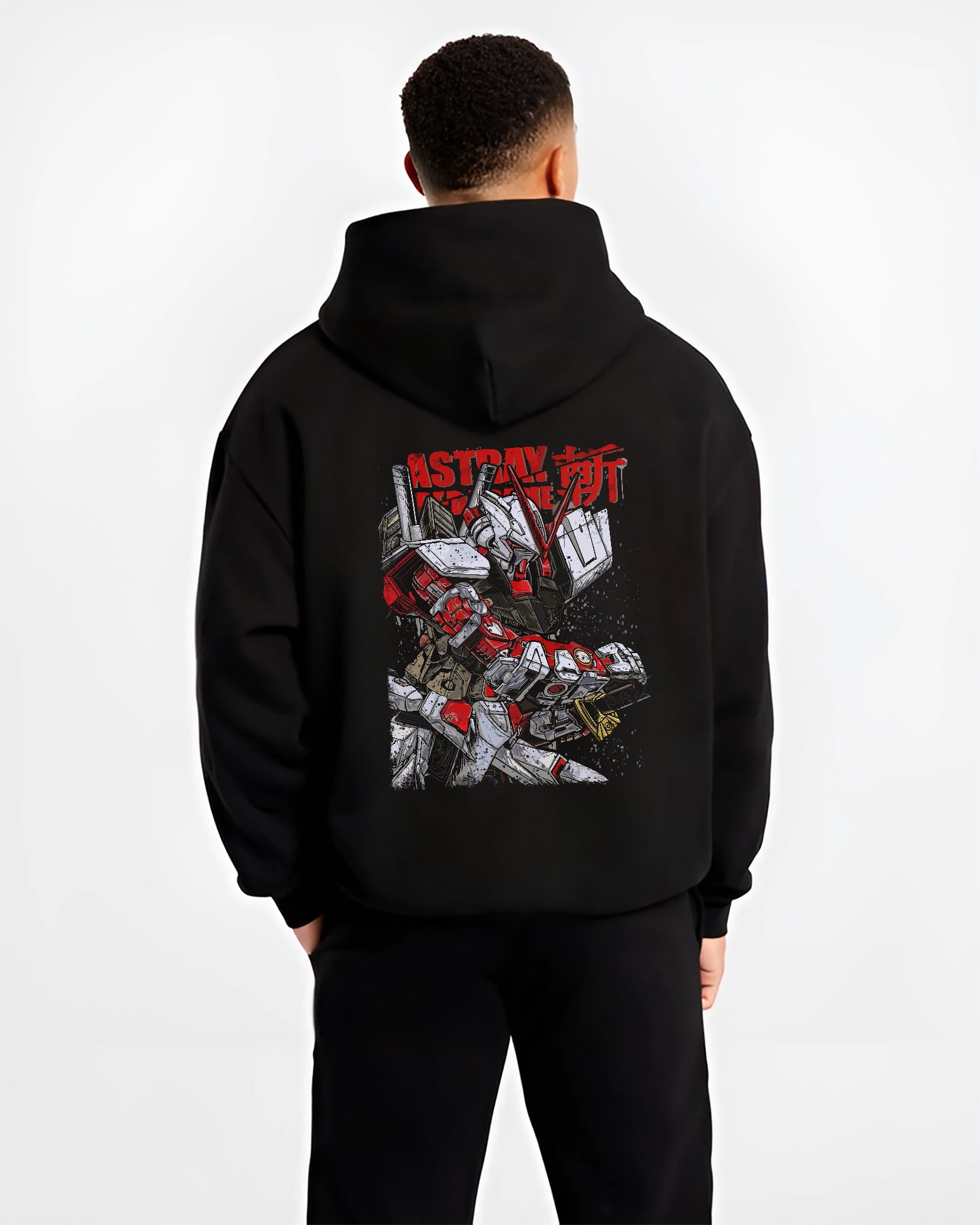 Mobile Suit Gundam Astray MBF-P02 v2 Anime Inspired | Unique Sweatshirt Oversized T-shirt Hoodie