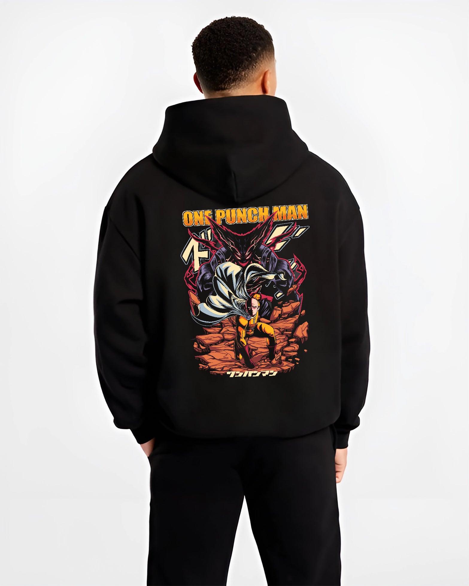 Garou x Saitama One Punch Man Martial Arts Wolfman Anime Inspired | Unique Sweatshirt Oversized T-shirt Hoodie