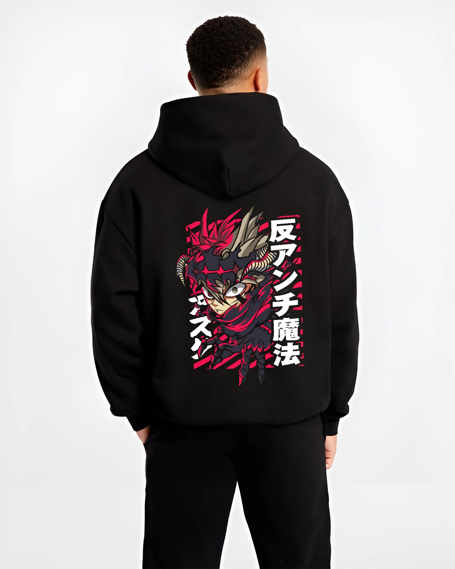 Asta Cute Demon Form Black Clover Anime Inspired | Unique Sweatshirt Oversized T-shirt Hoodie