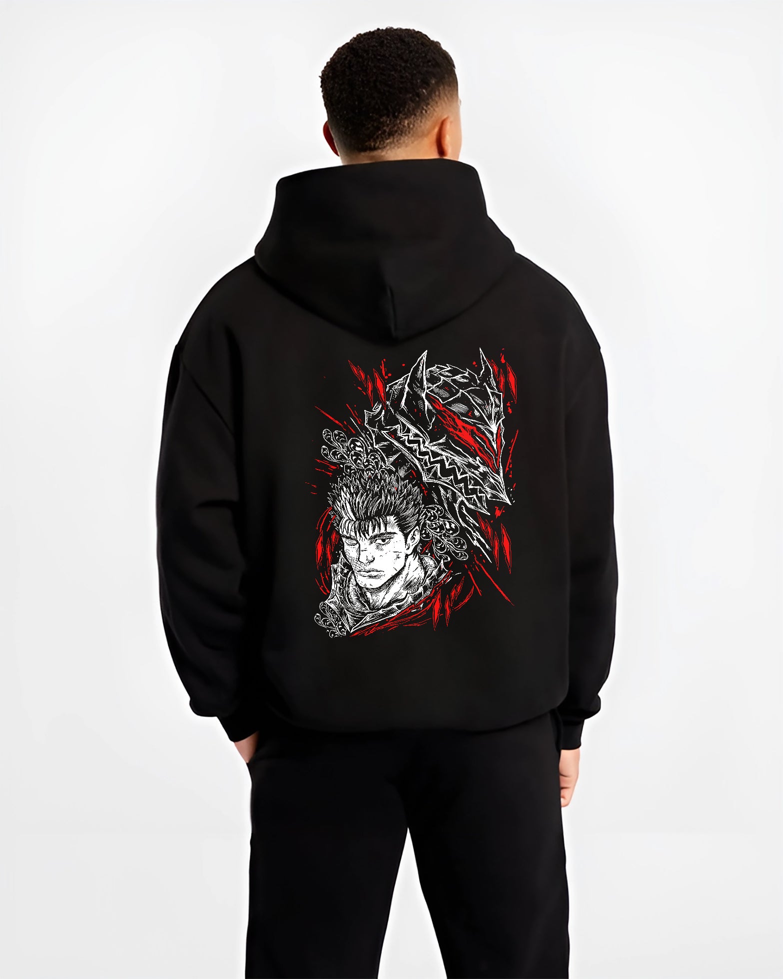 Guts Beserker Armour Portrait Sword Beserk Anime Inspired | Unique Sweatshirt Oversized T-shirt Hoodie