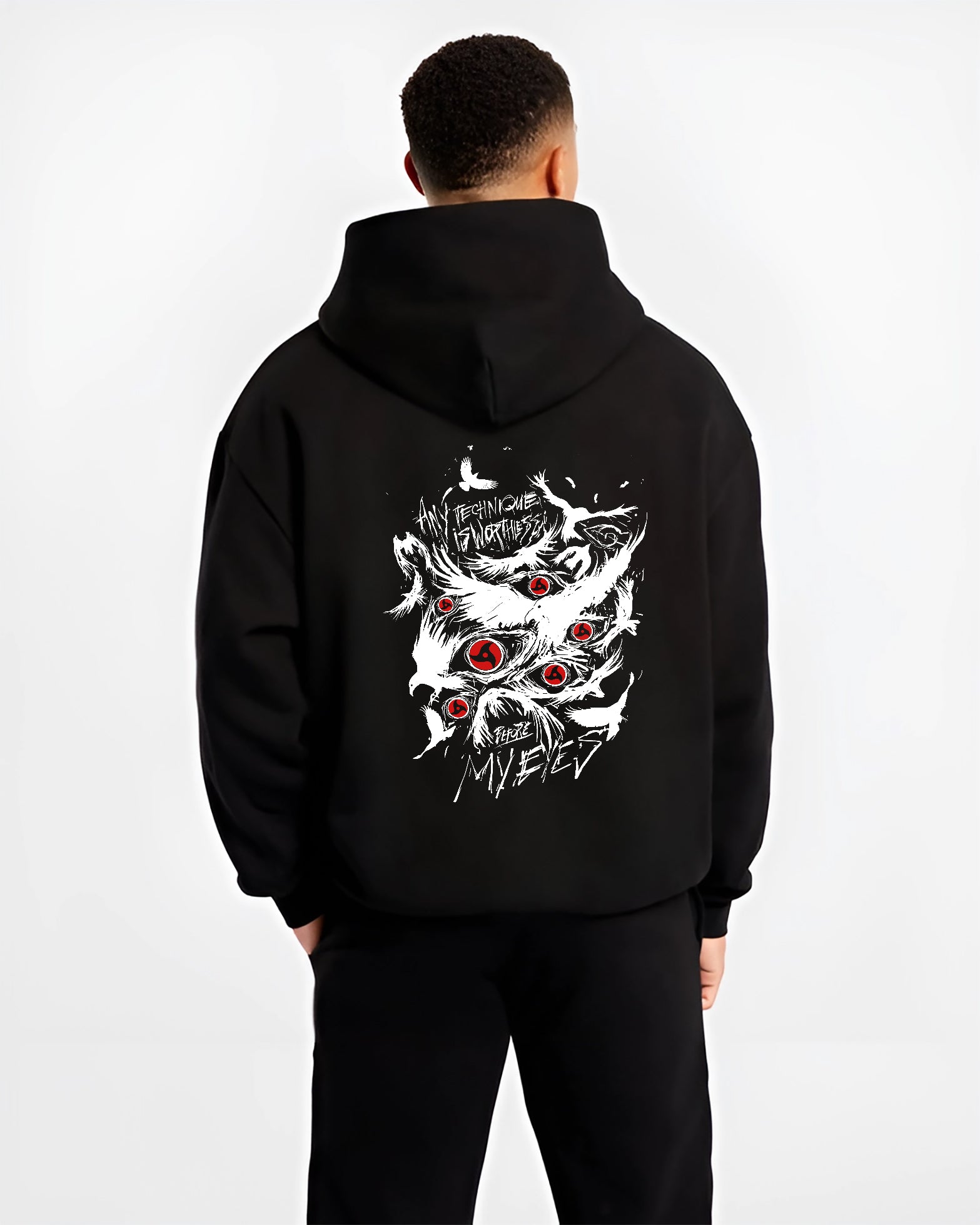 Itachi Uchiha Gen Jutsu Mangekyou Sharingan Anime Inspired | Unique Sweatshirt Oversized T-shirt Hoodie