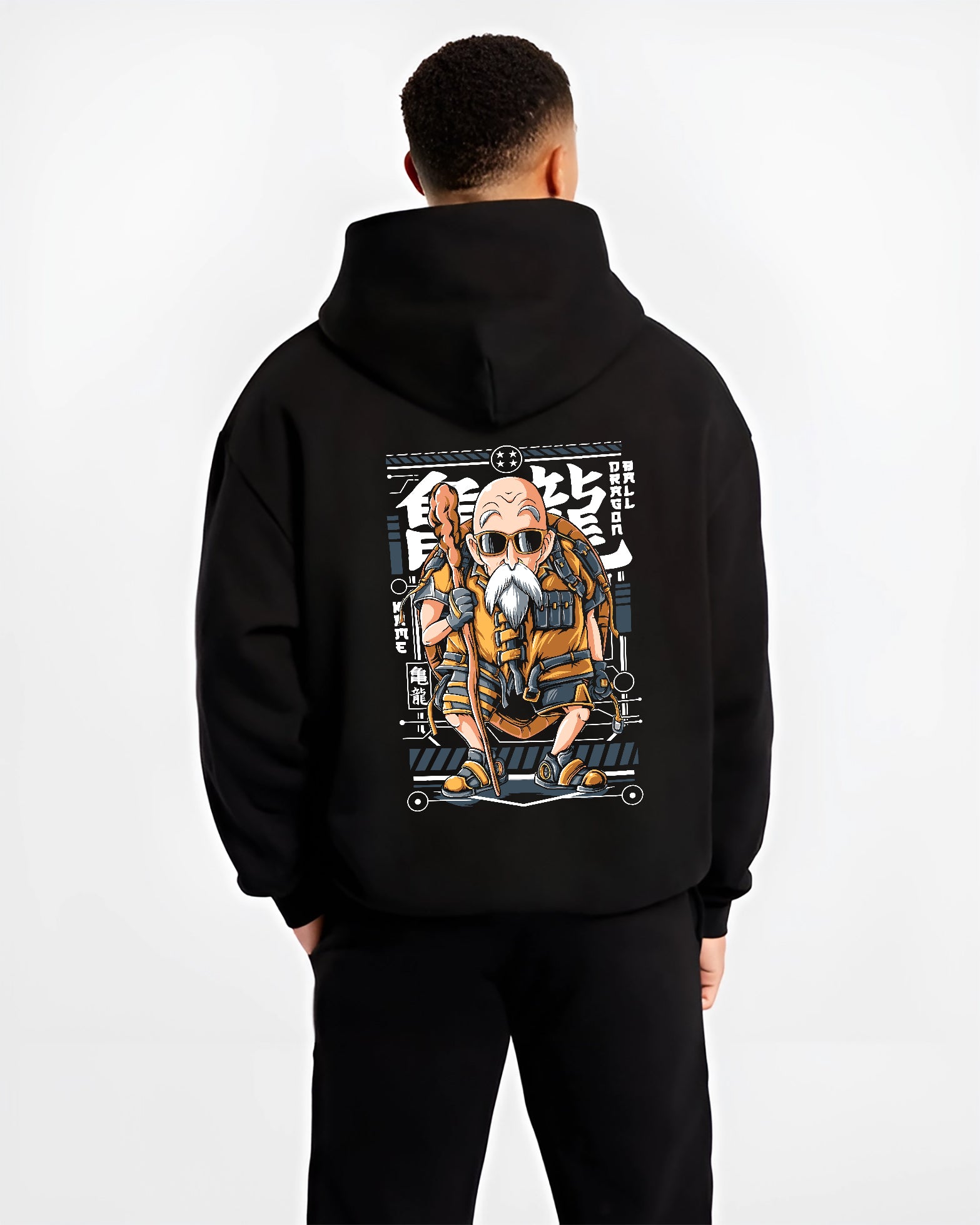 Master Roshi Dragon Ball D.B.Z Anime Inspired | Unique Sweatshirt Oversized T-shirt Hoodie